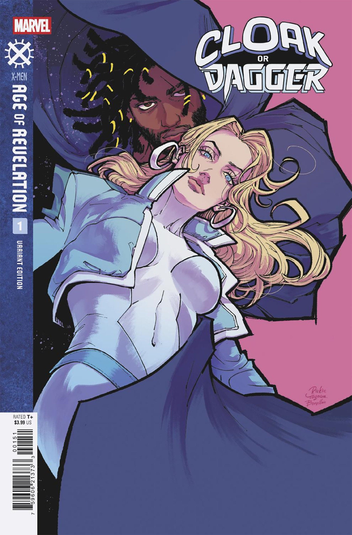 Cloak Or Dagger #1 Rickie Yagawa Cloak & Dagger Variant [AOR] | L.A. Mood Comics and Games