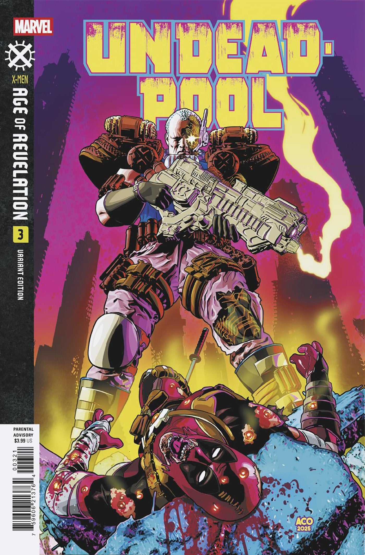 Undeadpool #3 Aco Variant [AOR] | L.A. Mood Comics and Games