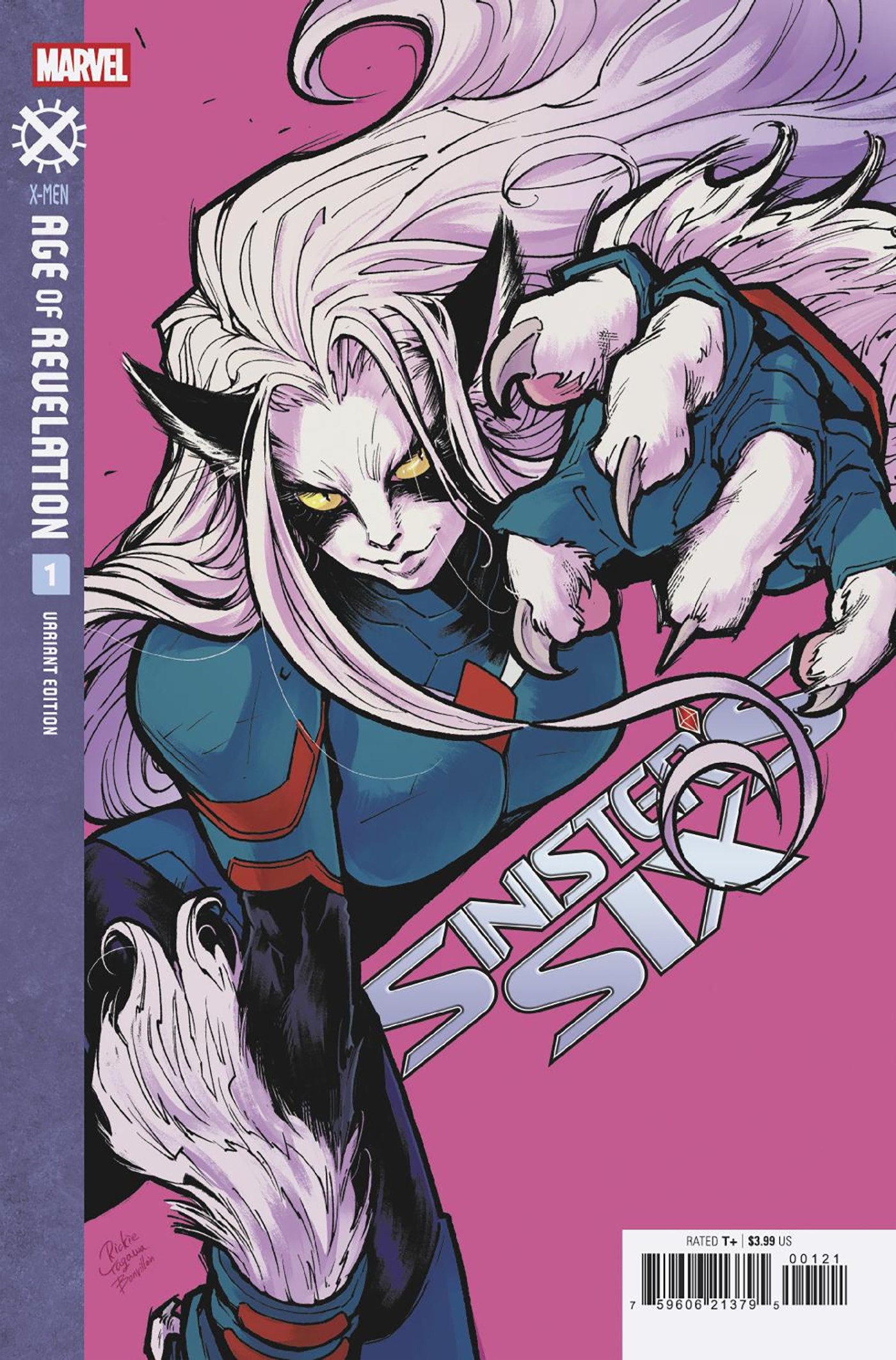 Sinister's Six #1 Rickie Yagawa Black Cat Variant [AOR] | L.A. Mood Comics and Games