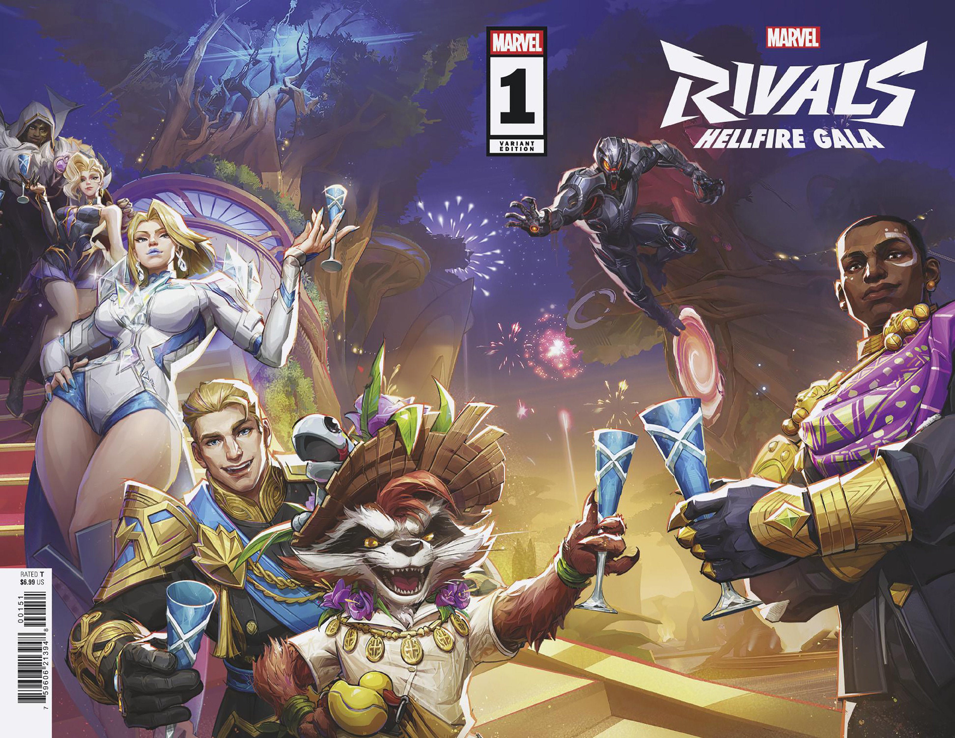 Marvel Rivals: Hellfire Gala #1 Netease Games Marvel Rivals Wraparound Variant | L.A. Mood Comics and Games