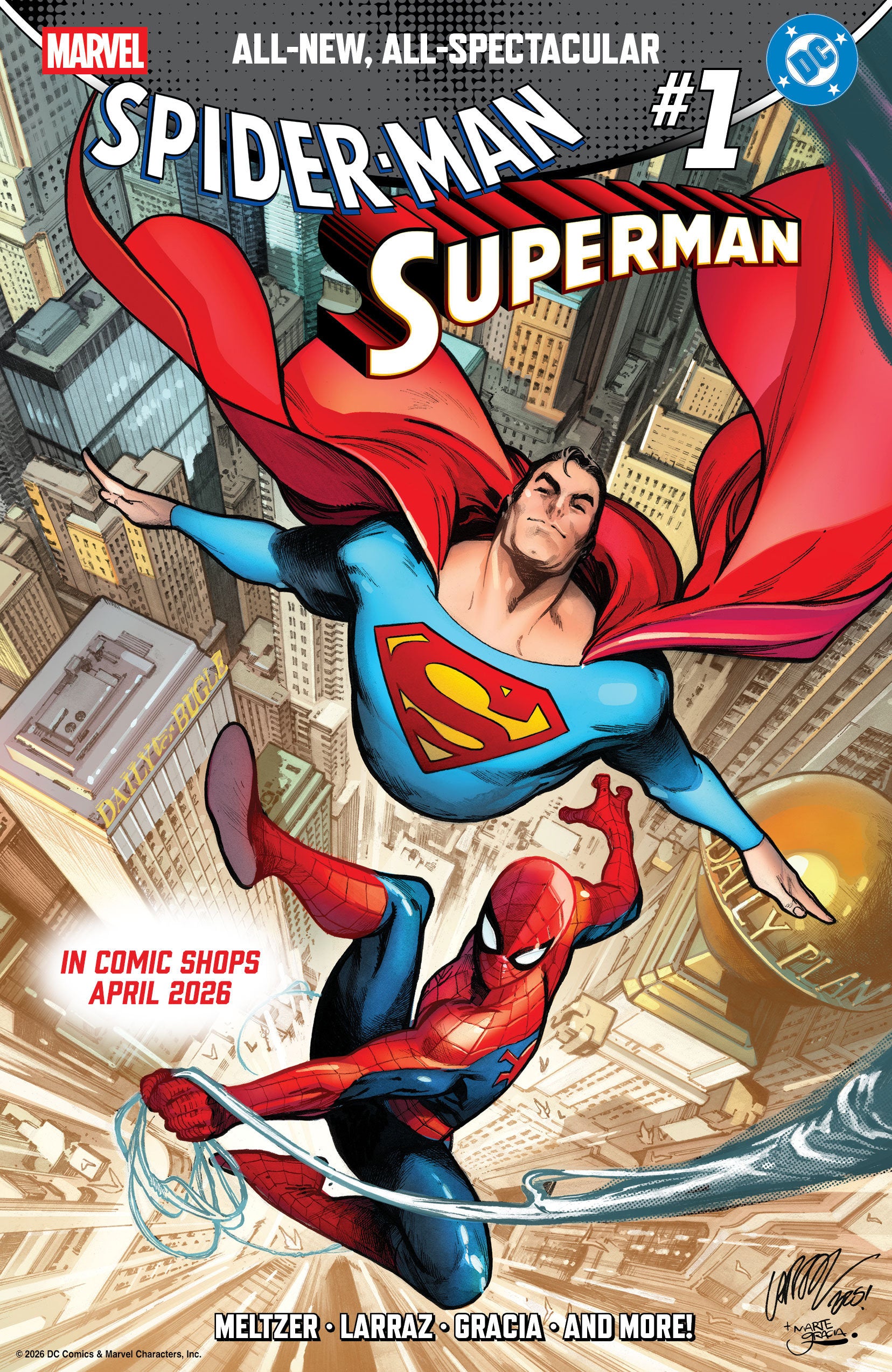 Marvel/DC: Spider-Man/Superman #1 | L.A. Mood Comics and Games