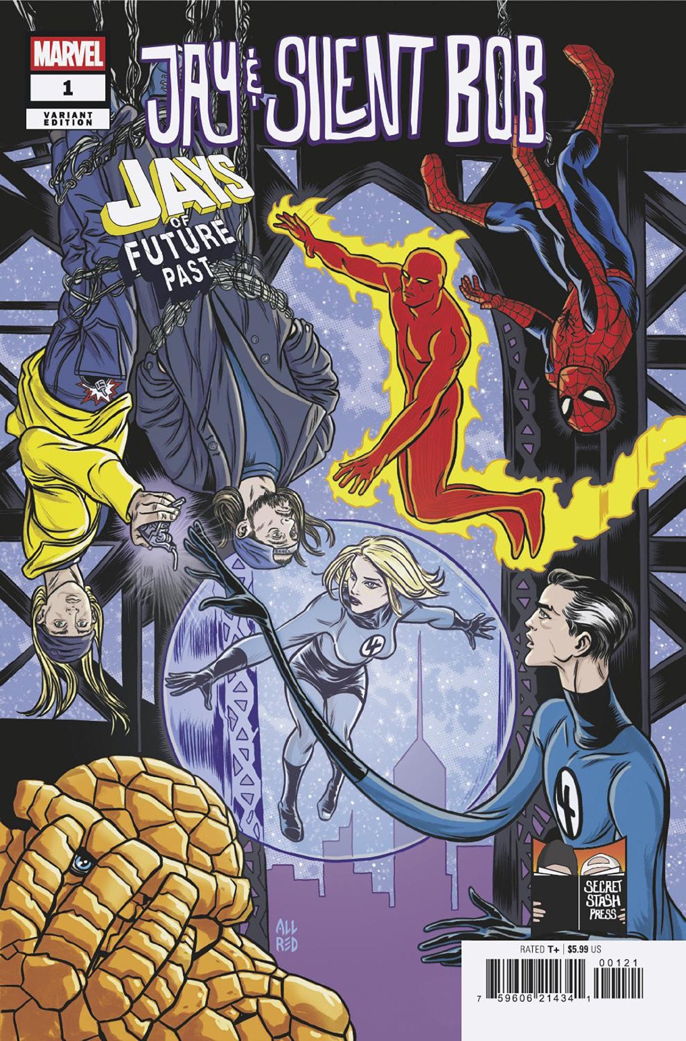 Jay & Silent Bob: Jays Of Future Past #1 Michael Allred Variant | L.A. Mood Comics and Games