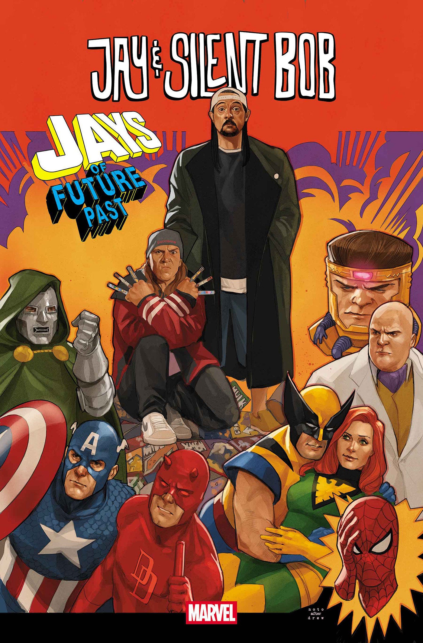 Jay & Silent Bob: Jays Of Future Past #1 Phil Noto Homage Variant | L.A. Mood Comics and Games
