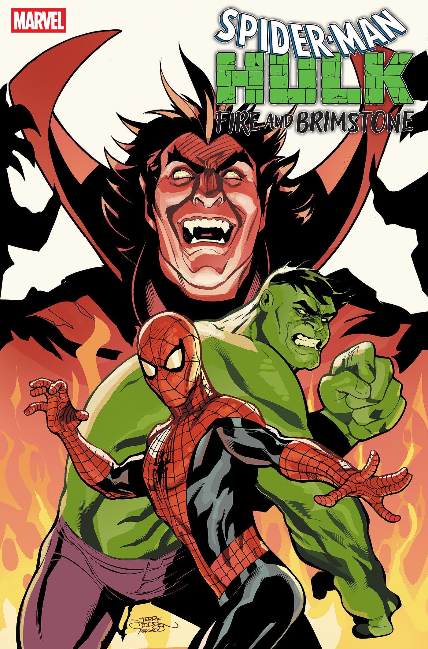 Spider-Man/Hulk: Fire And Brimstone #3 Terry Dodson Variant | L.A. Mood Comics and Games