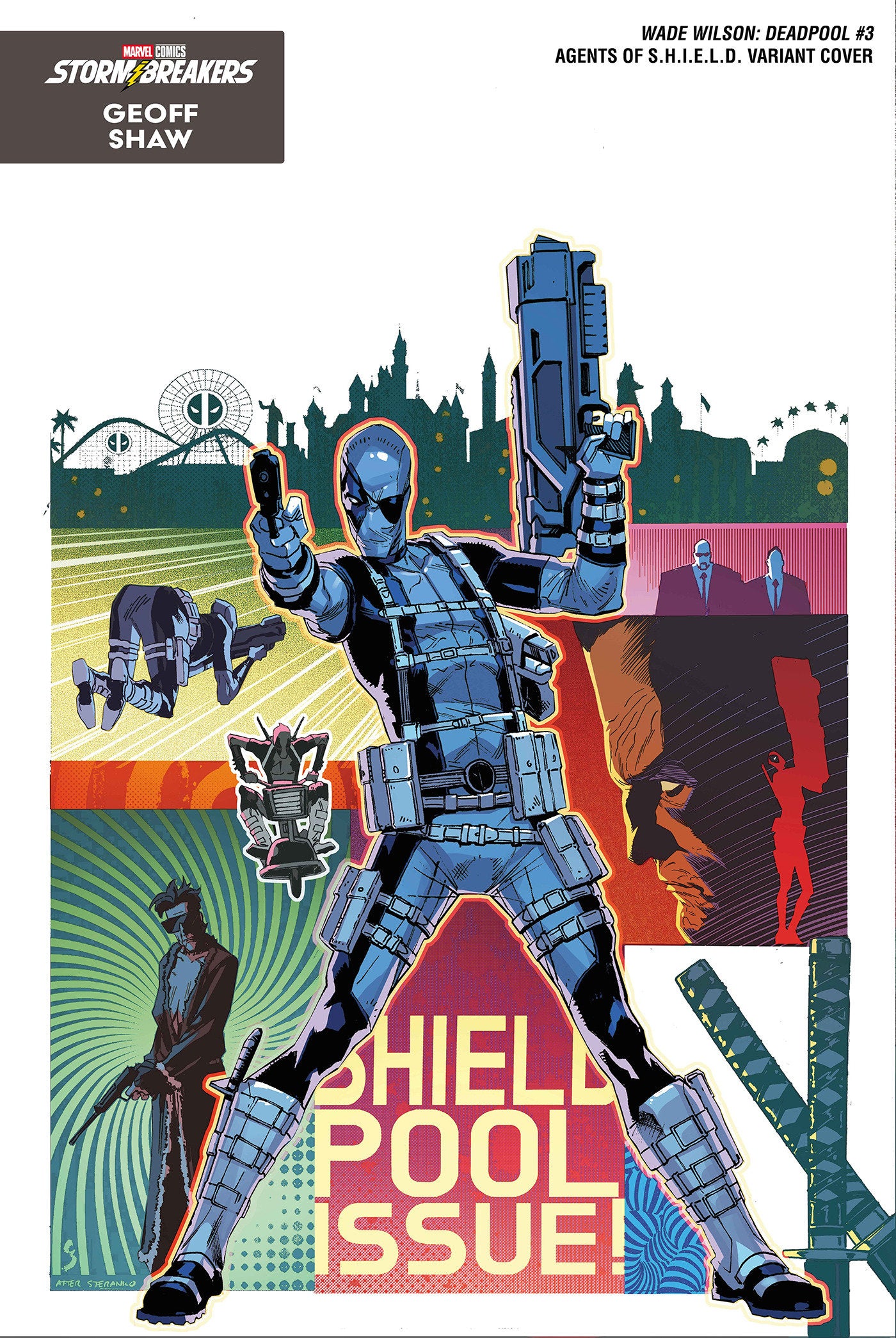 Wade Wilson: Deadpool #3 Geoff Shaw Agents Of S.H.I.E.L.D. Variant | L.A. Mood Comics and Games