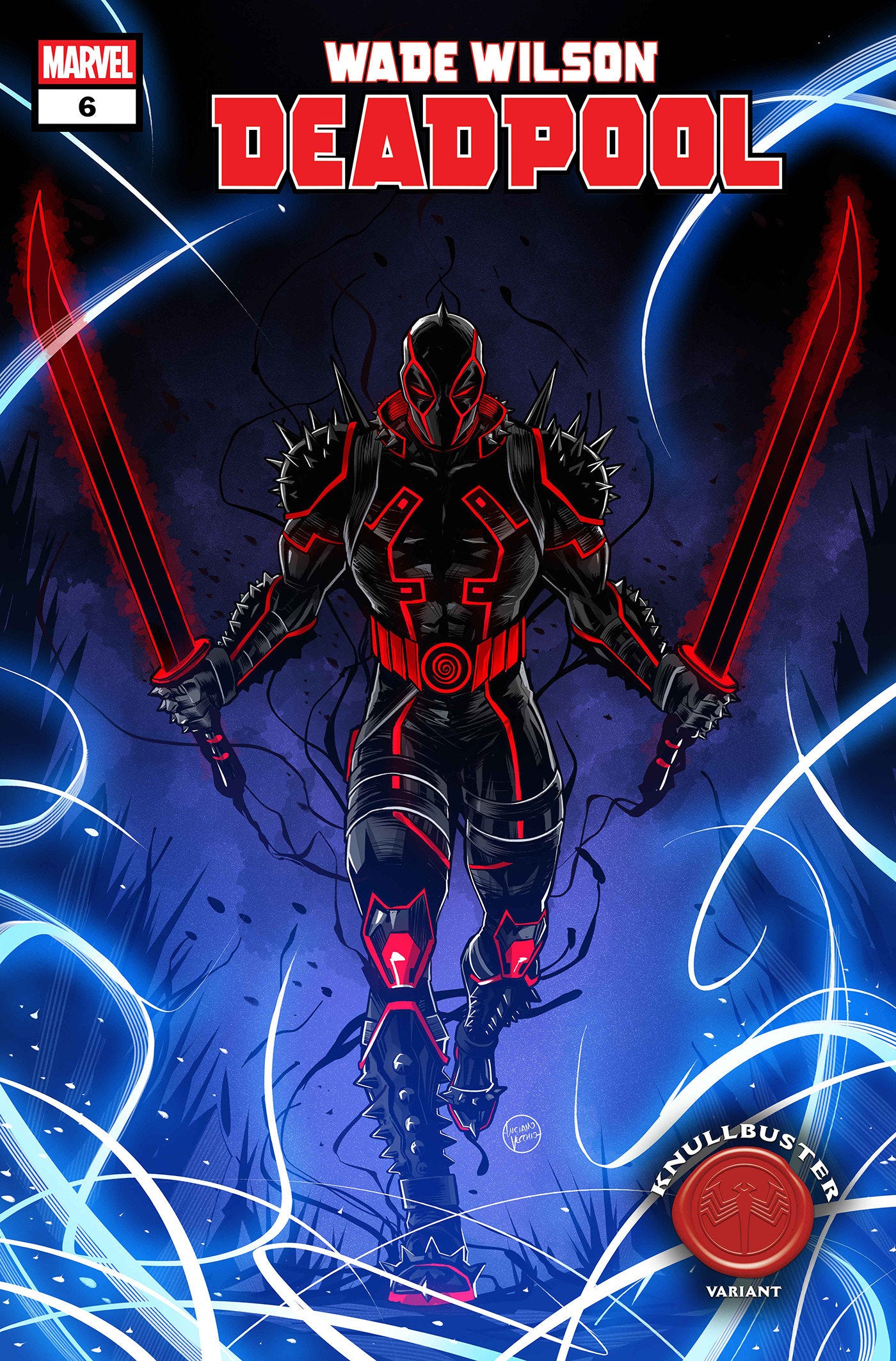 Wade Wilson: Deadpool #6 Luciano Vecchio Knullbuster Variant | L.A. Mood Comics and Games