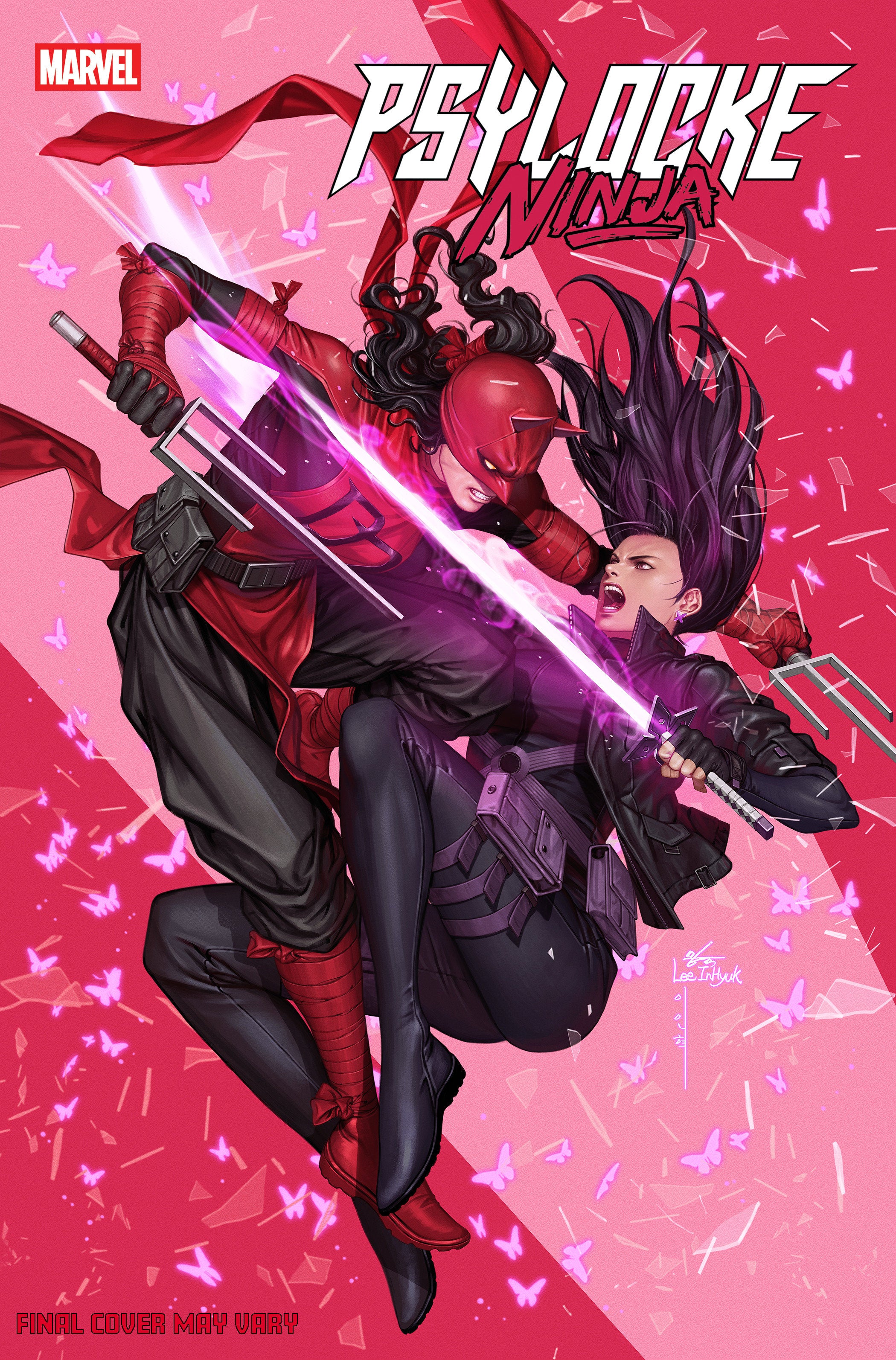 Psylocke: Ninja #3 Inhyuk Lee Versus Elektra Variant | L.A. Mood Comics and Games
