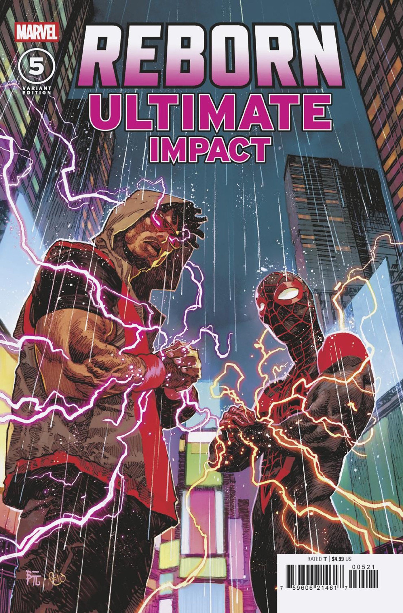 Ultimate Impact: Reborn #5 Dike Ruan Variant | L.A. Mood Comics and Games