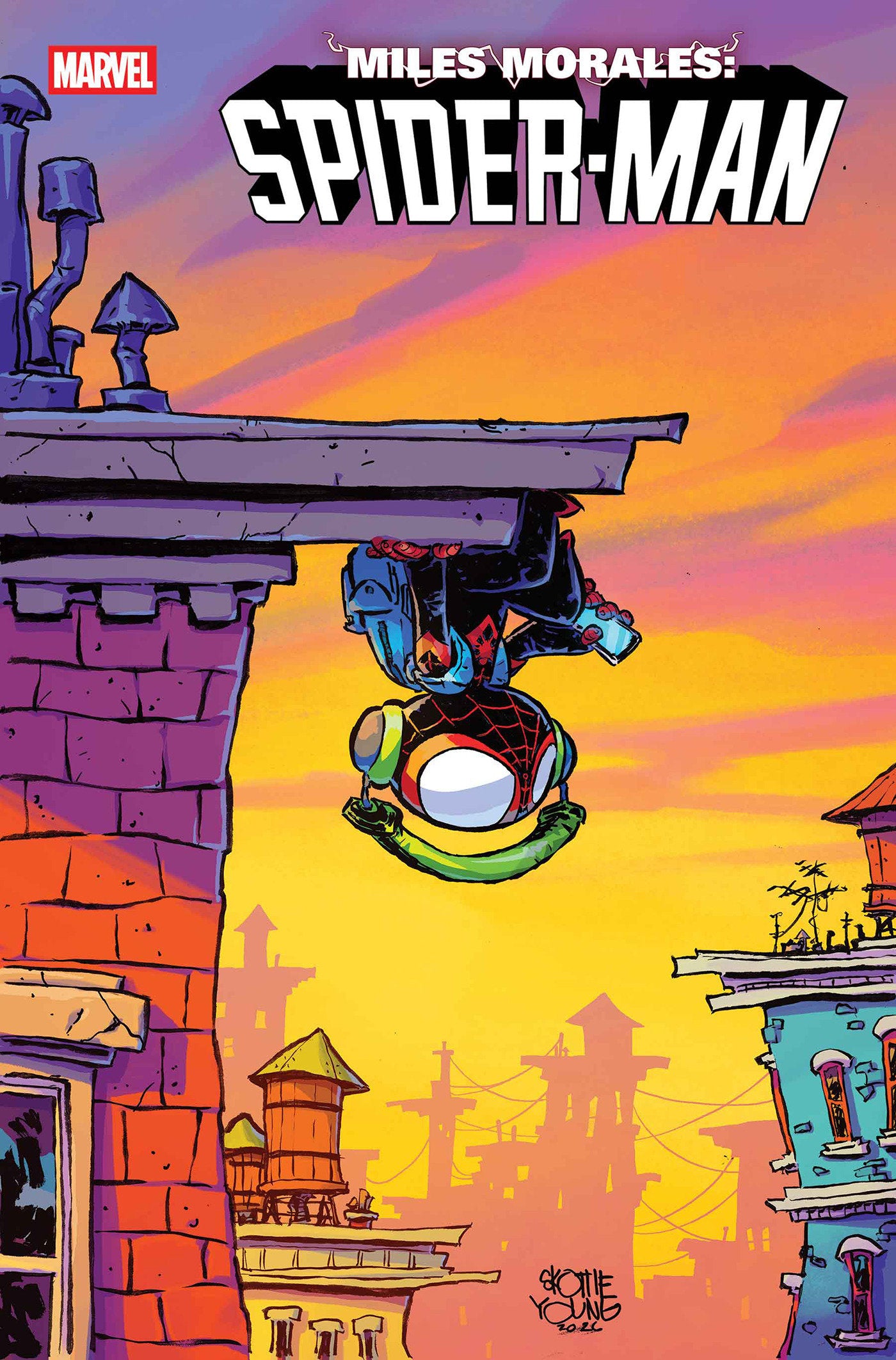 Miles Morales: Spider-Man #1 Skottie Young Variant | L.A. Mood Comics and Games