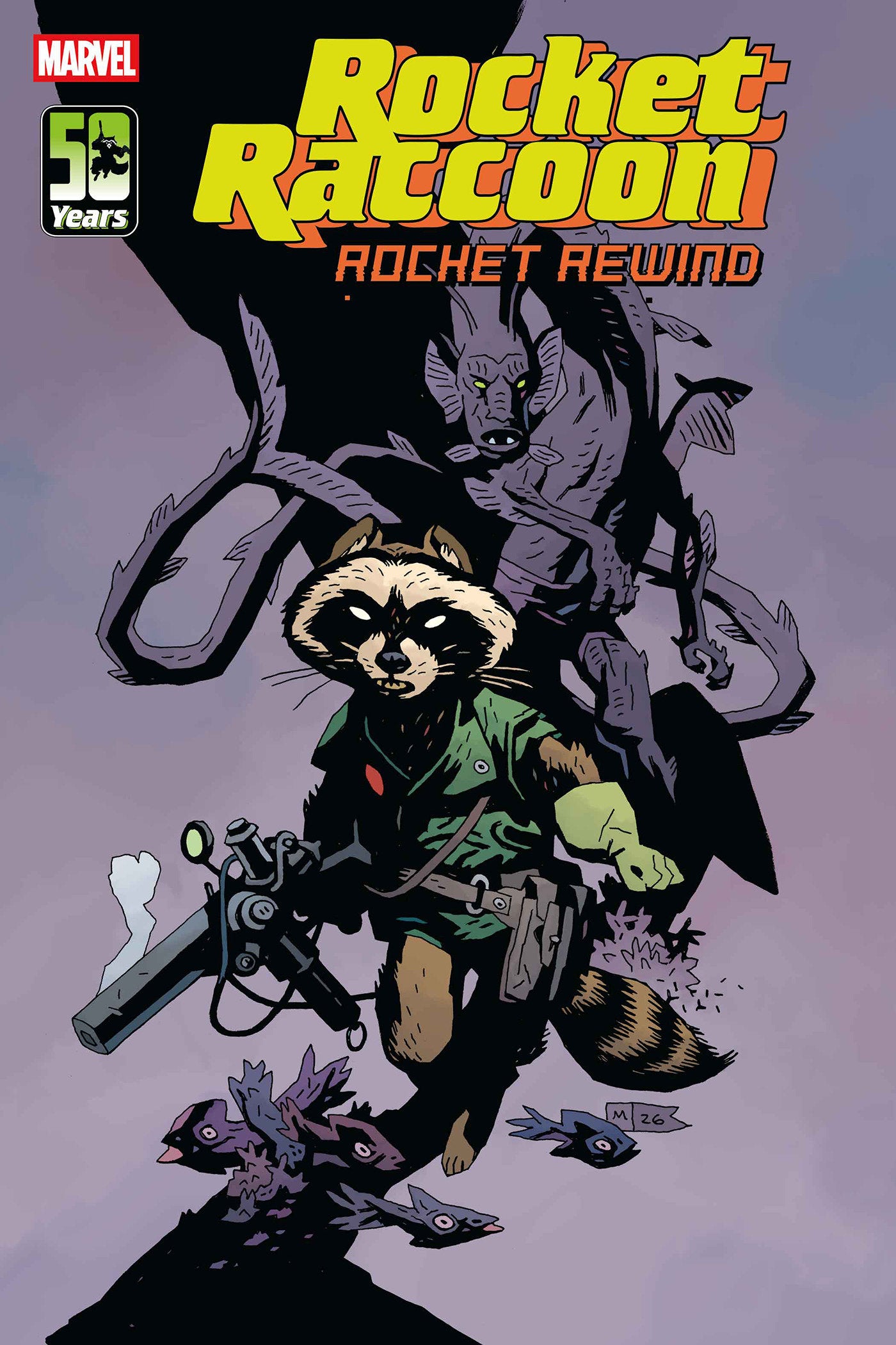 Rocket Raccoon: Rocket Rewind #1 Mike Mignola Variant | L.A. Mood Comics and Games
