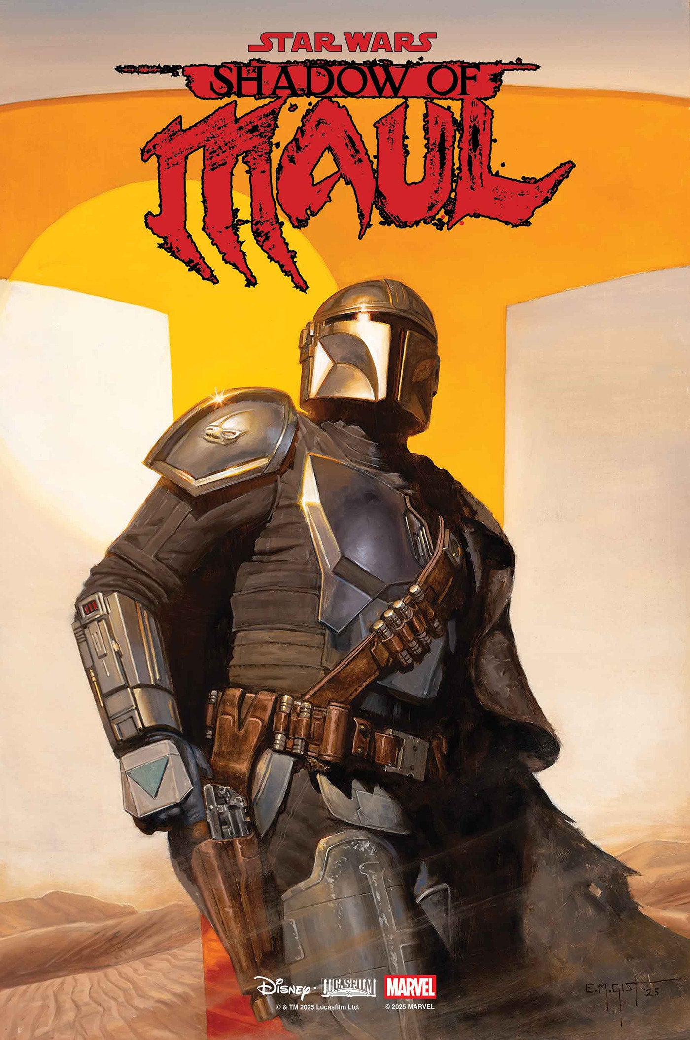Star Wars: Shadow Of Maul #2 E.M. Gist Mandalorian & Grogu Variant | L.A. Mood Comics and Games