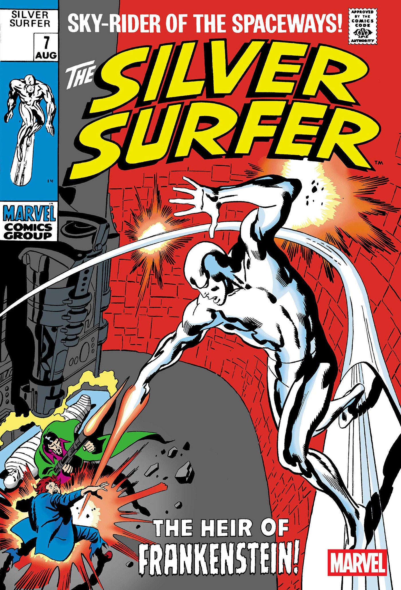 Silver Surfer #7 Facsimile Edition Foil Variant | L.A. Mood Comics and Games