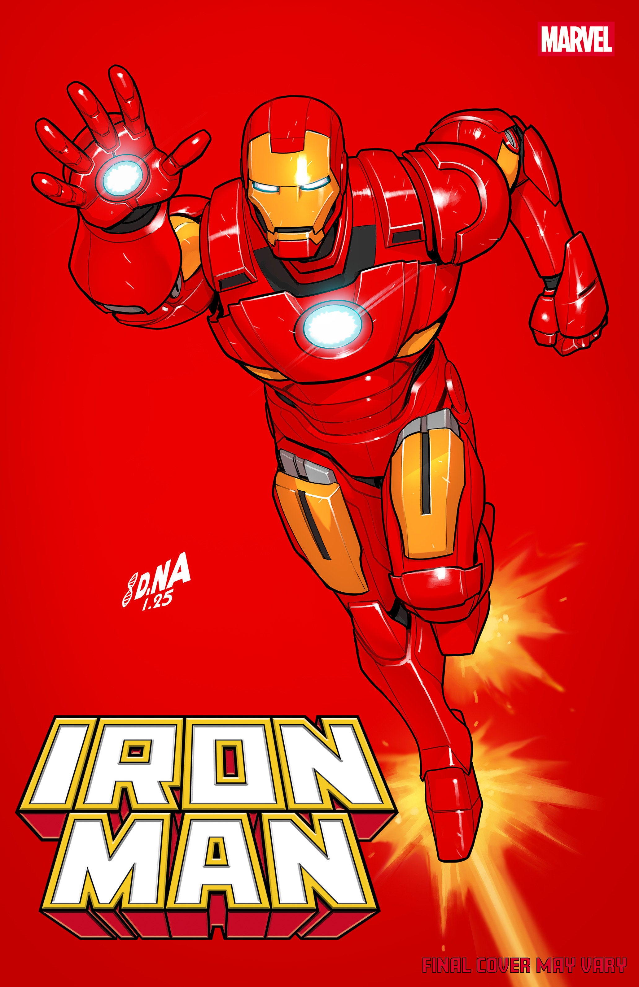 Iron Man #2 David Nakayama Color Block Red Variant | L.A. Mood Comics and Games