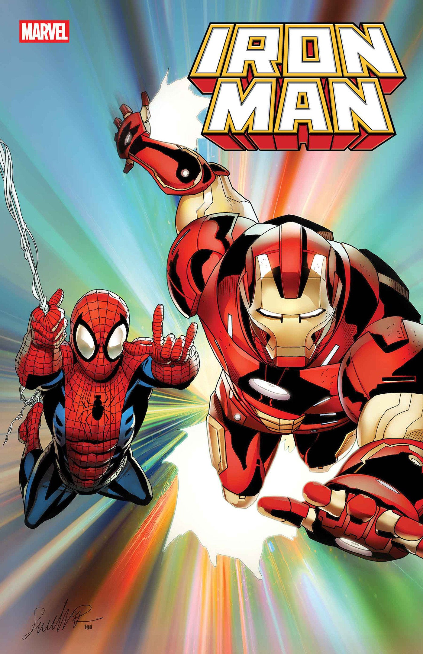 Iron Man #6 Salvador Larroca Foil Variant | L.A. Mood Comics and Games