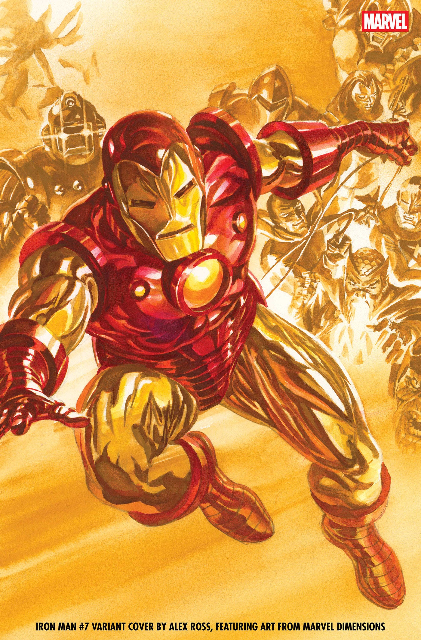 Iron Man #7 Alex Ross Marvel Dimensions Variant | L.A. Mood Comics and Games