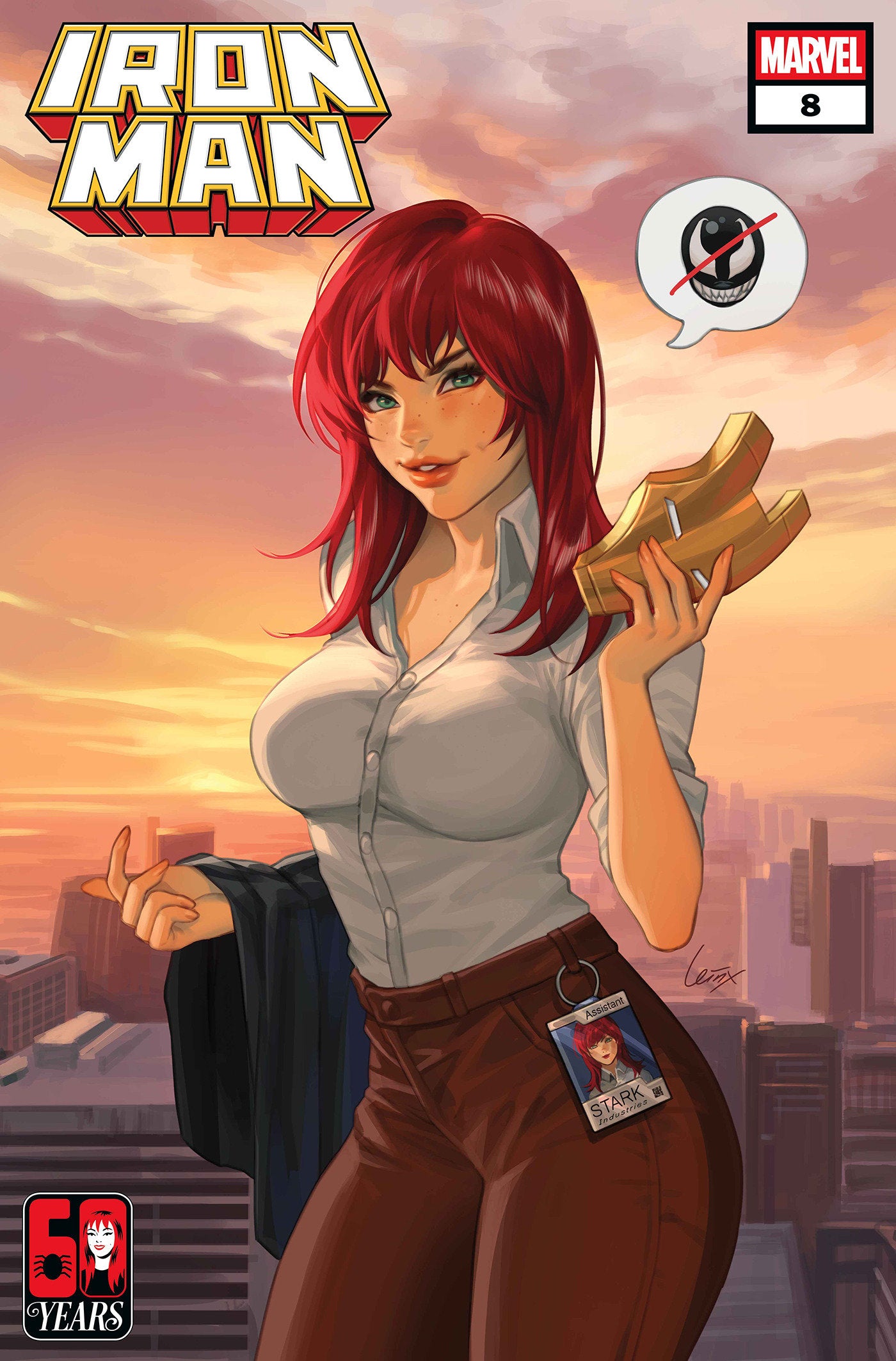 Iron Man #8 Leirix Mary Jane Watson Variant | L.A. Mood Comics and Games