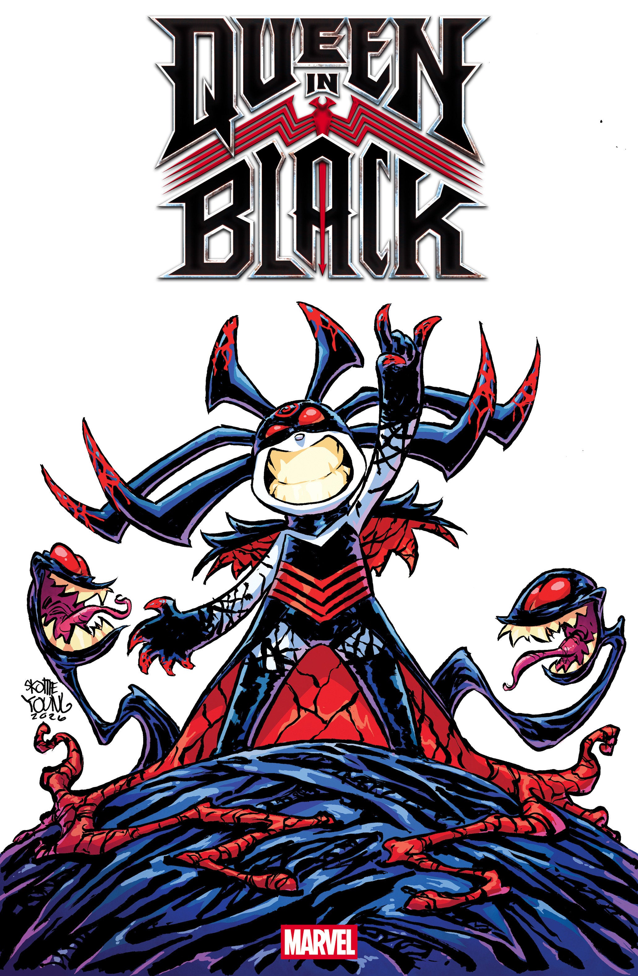 Queen In Black #1 Skottie Young Variant [Qib] | L.A. Mood Comics and Games