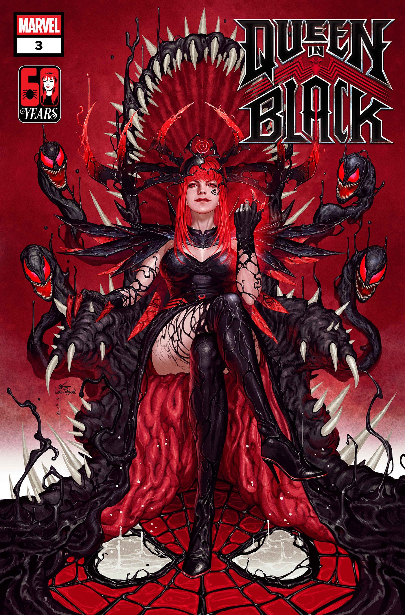 Queen In Black #3 Inhyuk Lee Mary Jane Watson Variant [Qib] | L.A. Mood Comics and Games