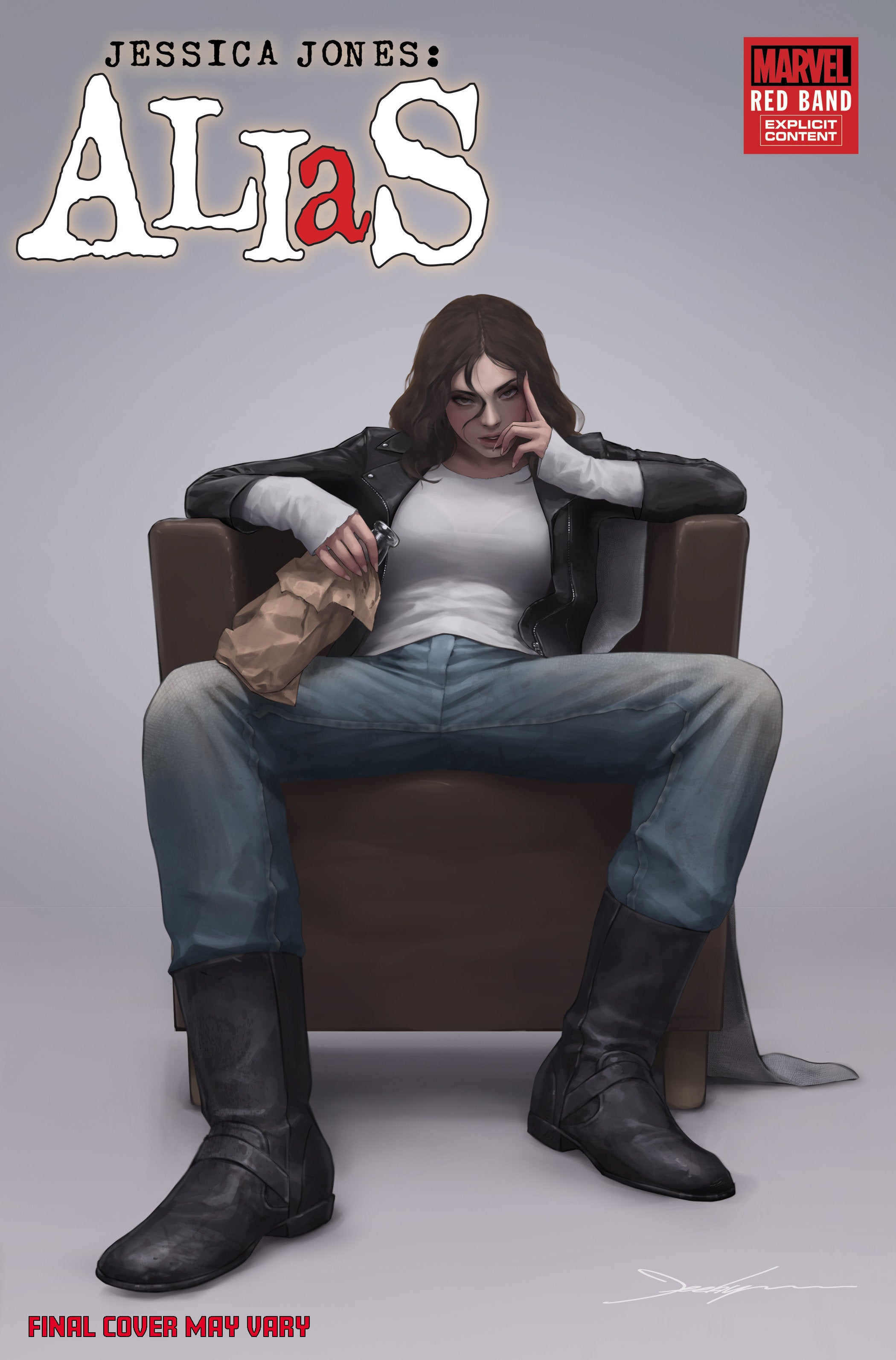 Alias: Red Band #1 Jeehyung Lee Variant [Polybagged] | L.A. Mood Comics and Games