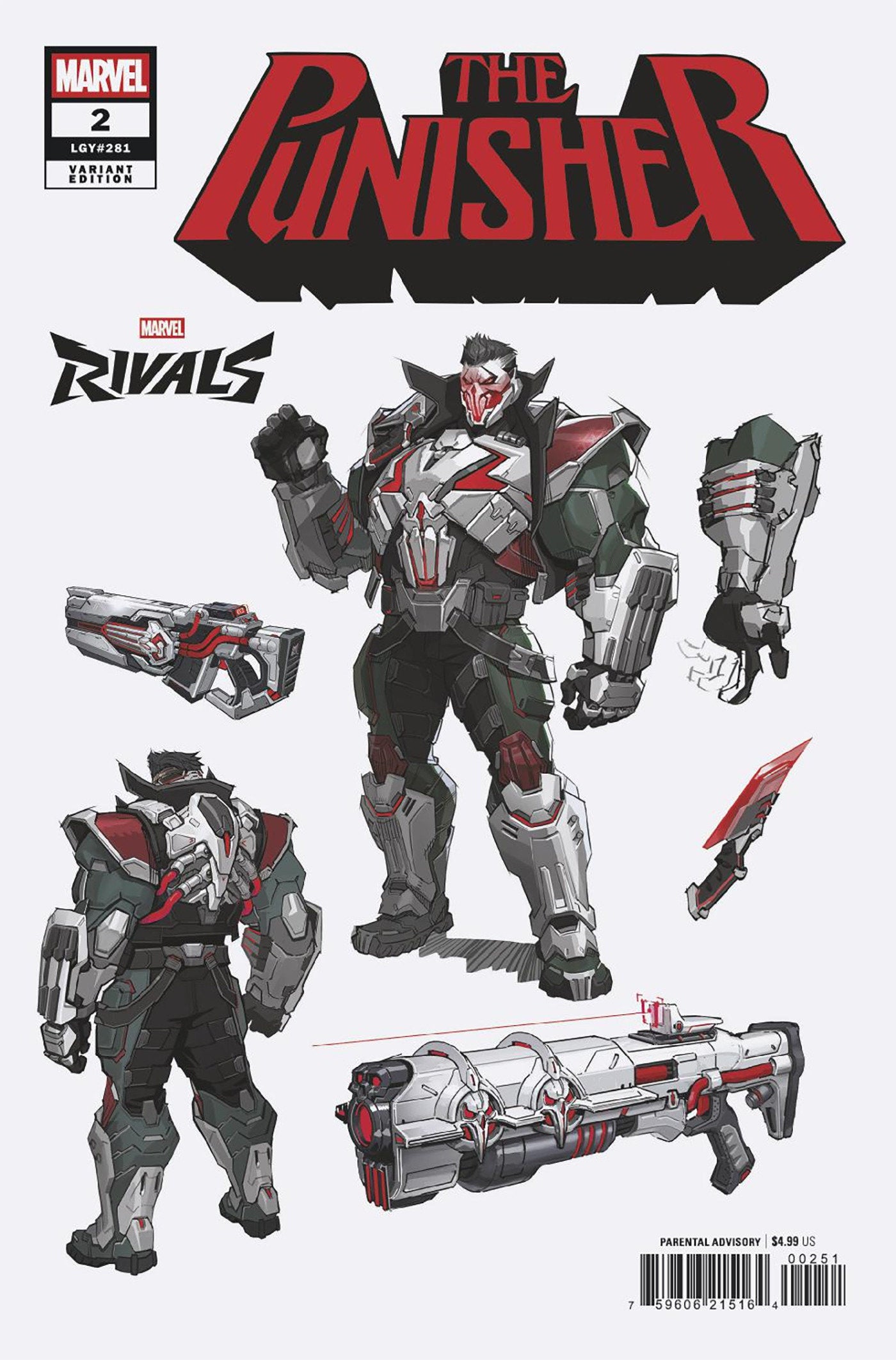 Punisher #2 Netease Games Marvel Rivals Variant | L.A. Mood Comics and Games