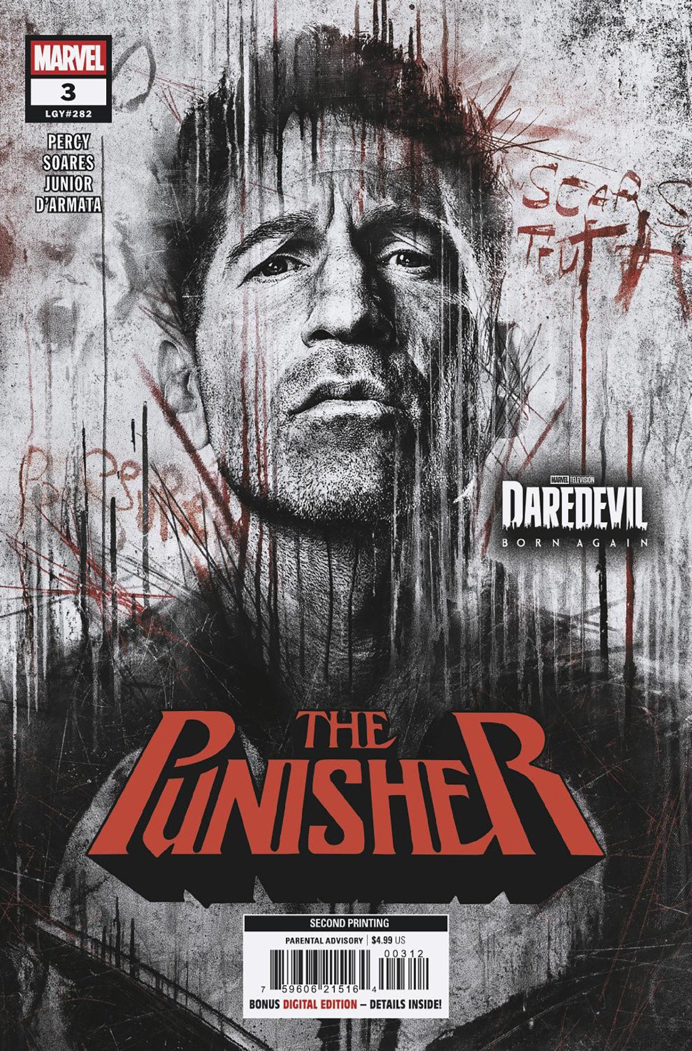 Punisher #3 Marvel Television 2nd Printing Variant | L.A. Mood Comics and Games