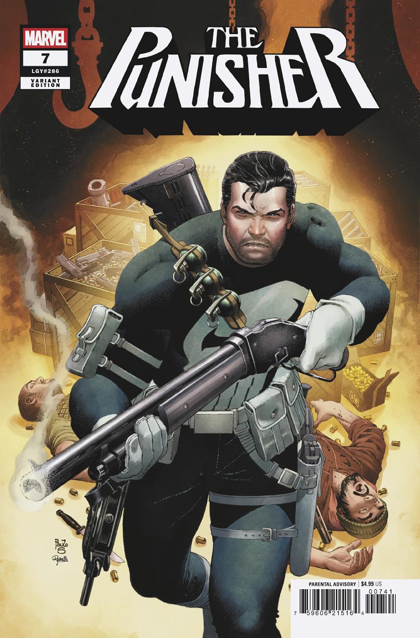 Punisher #7 Paulo Siqueira Variant | L.A. Mood Comics and Games