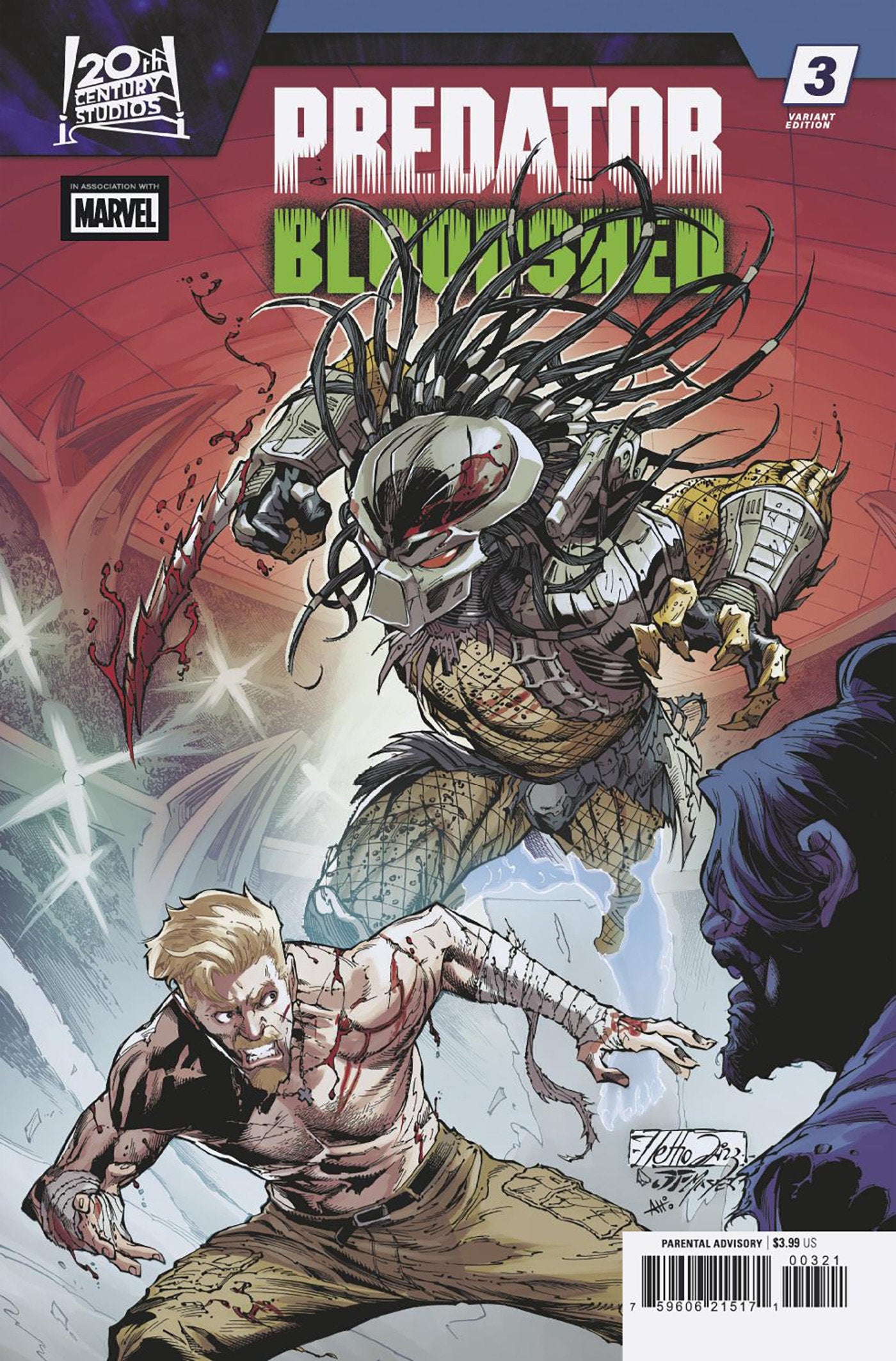 Predator: Bloodshed #3 Netho Diaz Variant | L.A. Mood Comics and Games