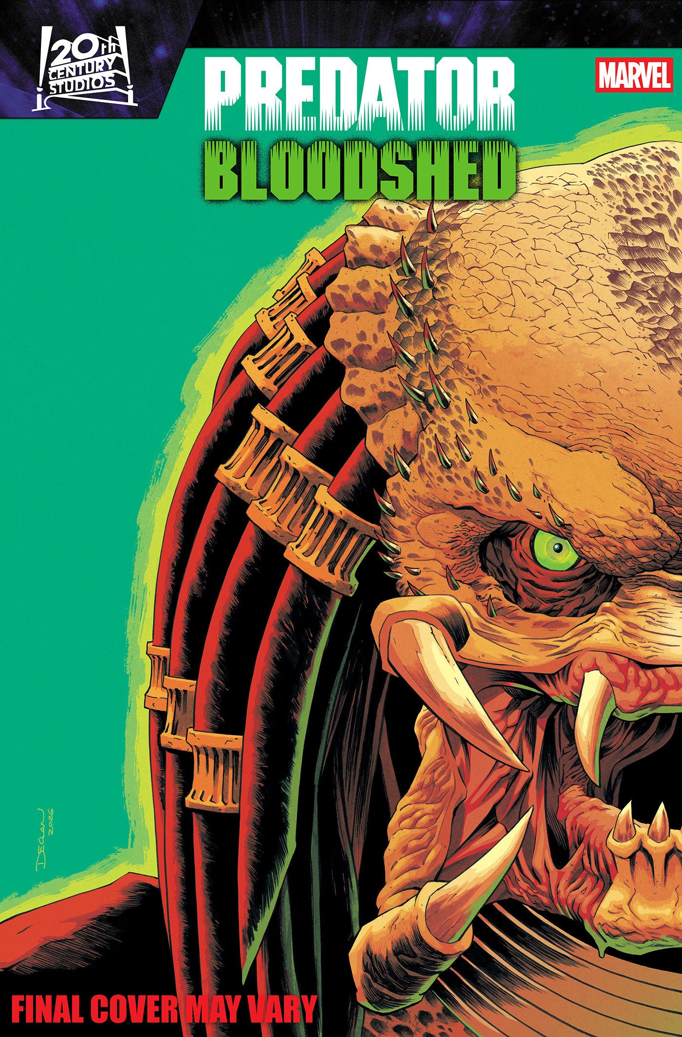 Predator: Bloodshed #4 Declan Shalvey Variant | L.A. Mood Comics and Games