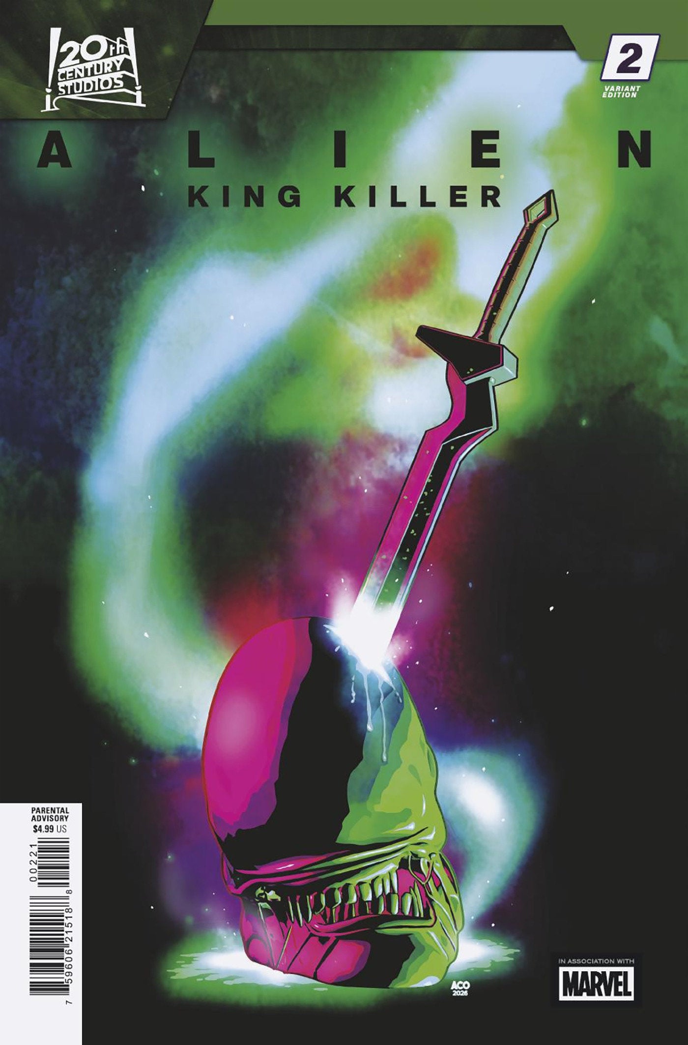 Alien: King Killer #2 Aco Variant | L.A. Mood Comics and Games