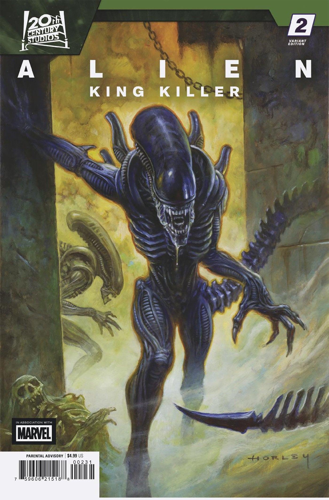 Alien: King Killer #2 Alex Horley Variant | L.A. Mood Comics and Games
