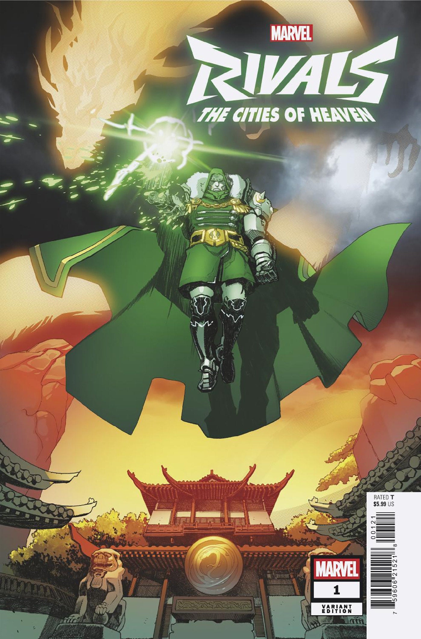 Marvel Rivals: The Cities Of Heaven #1 Marco Ferrari Variant | L.A. Mood Comics and Games