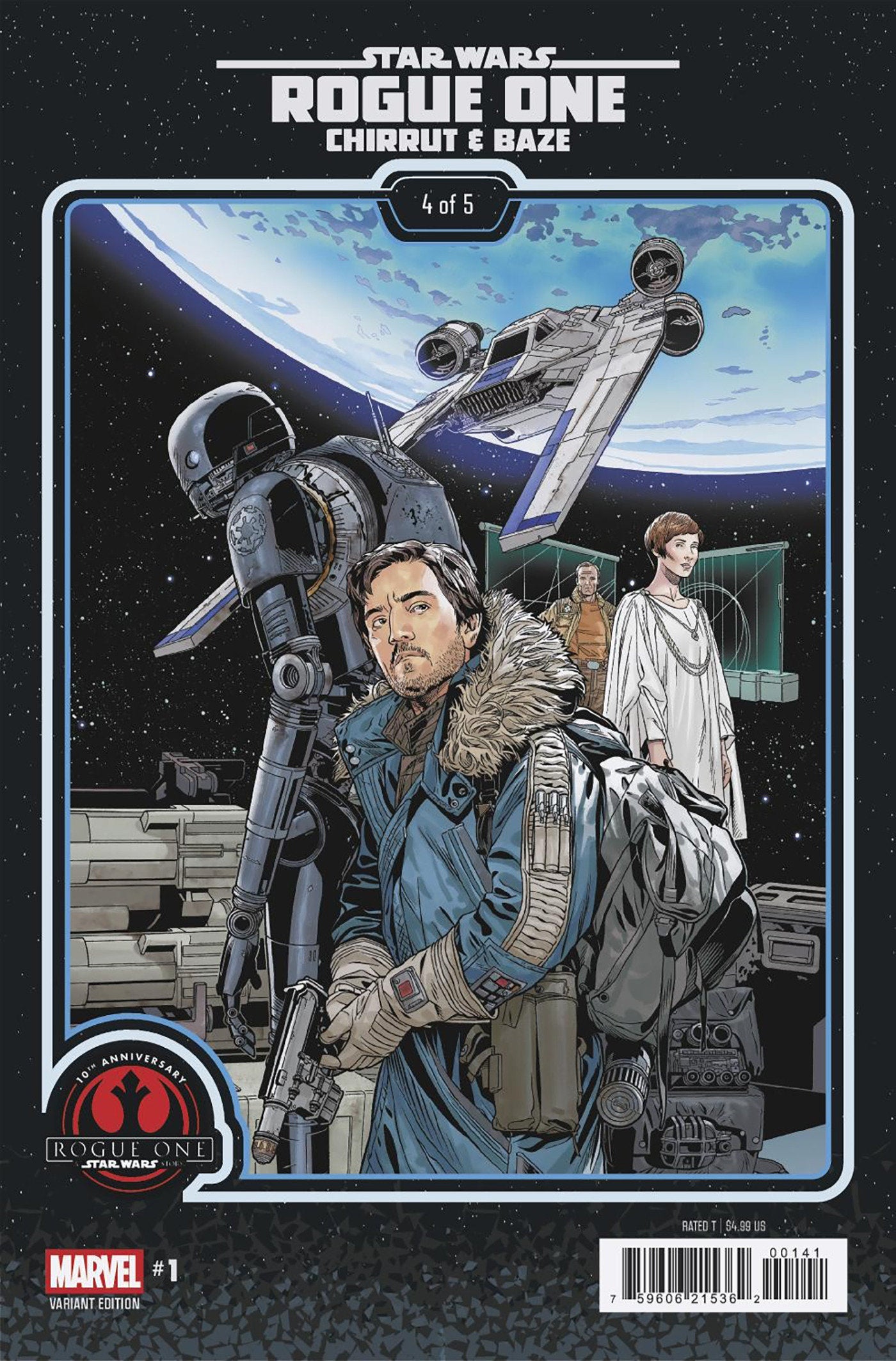 Star Wars: Rogue One   Chirrut & Baze #1 Chris Sprouse Rogue One 10 Th Anniversary Variant | L.A. Mood Comics and Games