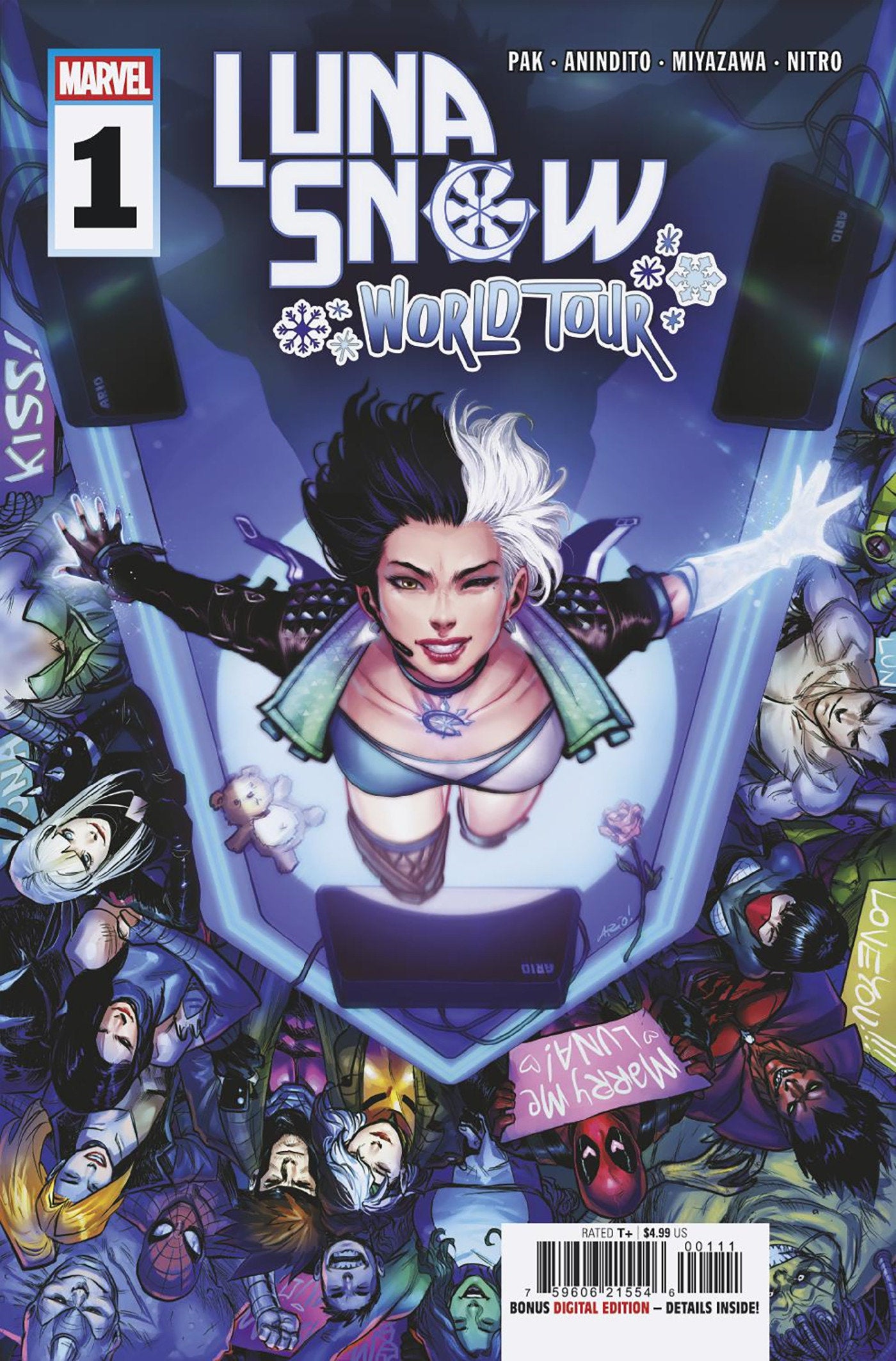Luna Snow: World Tour #1 | L.A. Mood Comics and Games