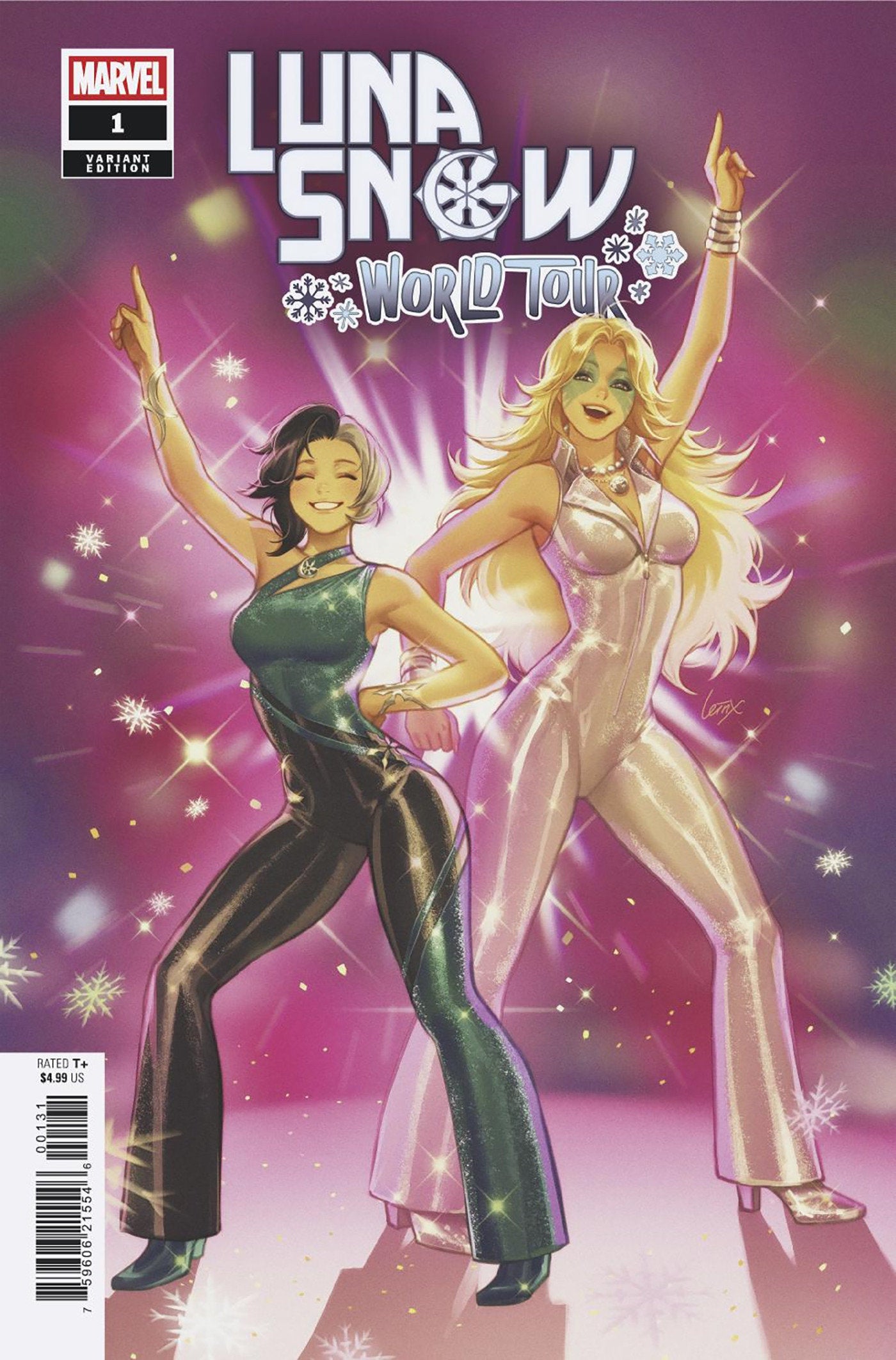Luna Snow: World Tour #1 Leirix Variant | L.A. Mood Comics and Games