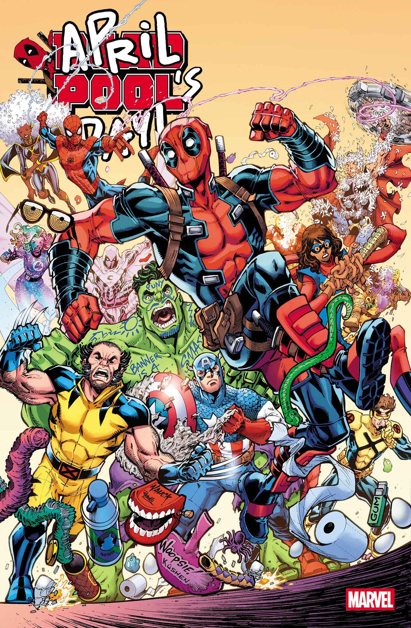 Deadpool: April Pool's Day #1 Todd Nauck Variant | L.A. Mood Comics and Games