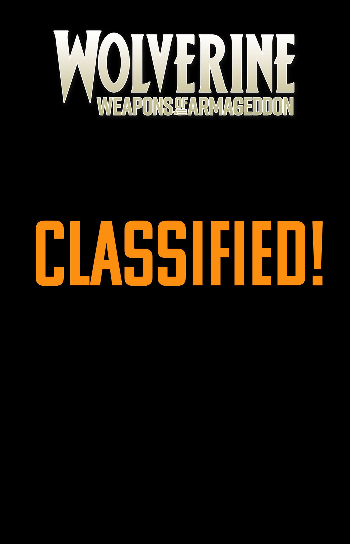 Wolverine: Weapons Of Armageddon #3 Michele Bandini Foreshadow Variant | L.A. Mood Comics and Games