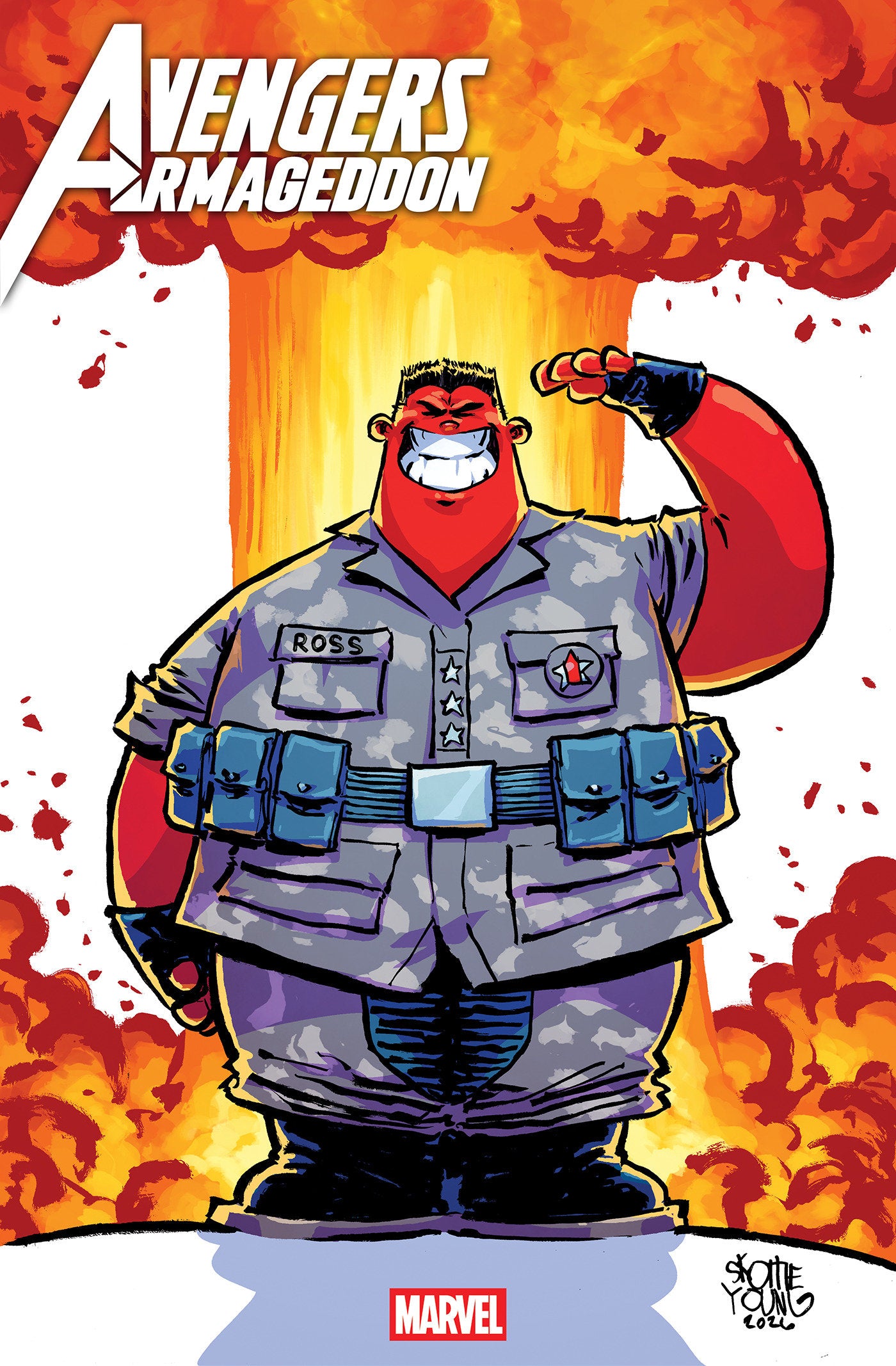 Avengers: Armageddon #1 Skottie Young Variant | L.A. Mood Comics and Games