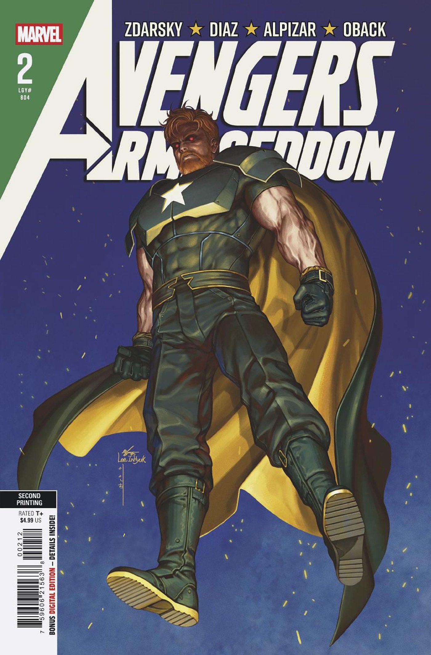 Avengers: Armageddon #2 Inhyuk Lee 2nd Printing Variant | L.A. Mood Comics and Games