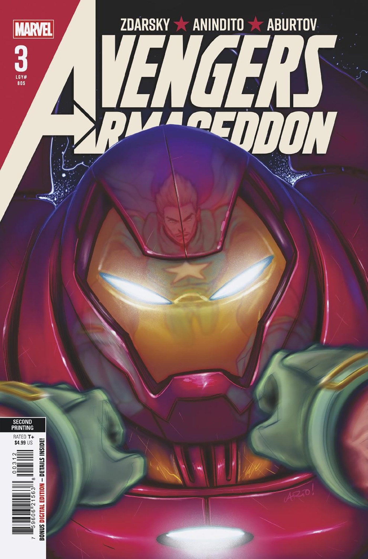 Avengers: Armageddon #3 Ario Anindito 2nd Printing Variant | L.A. Mood Comics and Games