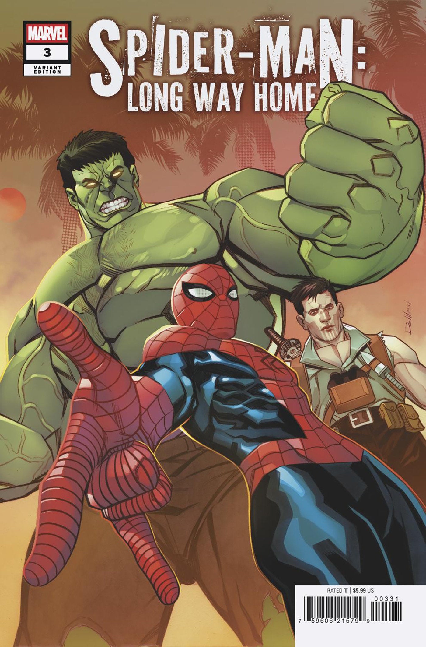 Spider-Man: Long Way Home #3 David Messina Variant | L.A. Mood Comics and Games
