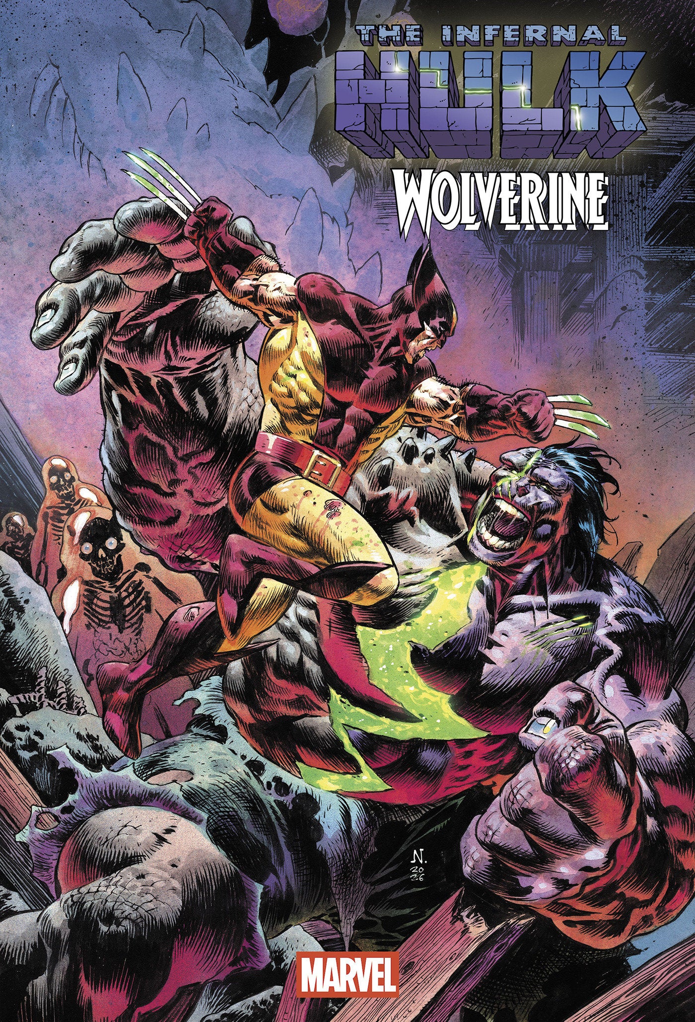 Infernal Hulk vs. Wolverine #1 | L.A. Mood Comics and Games