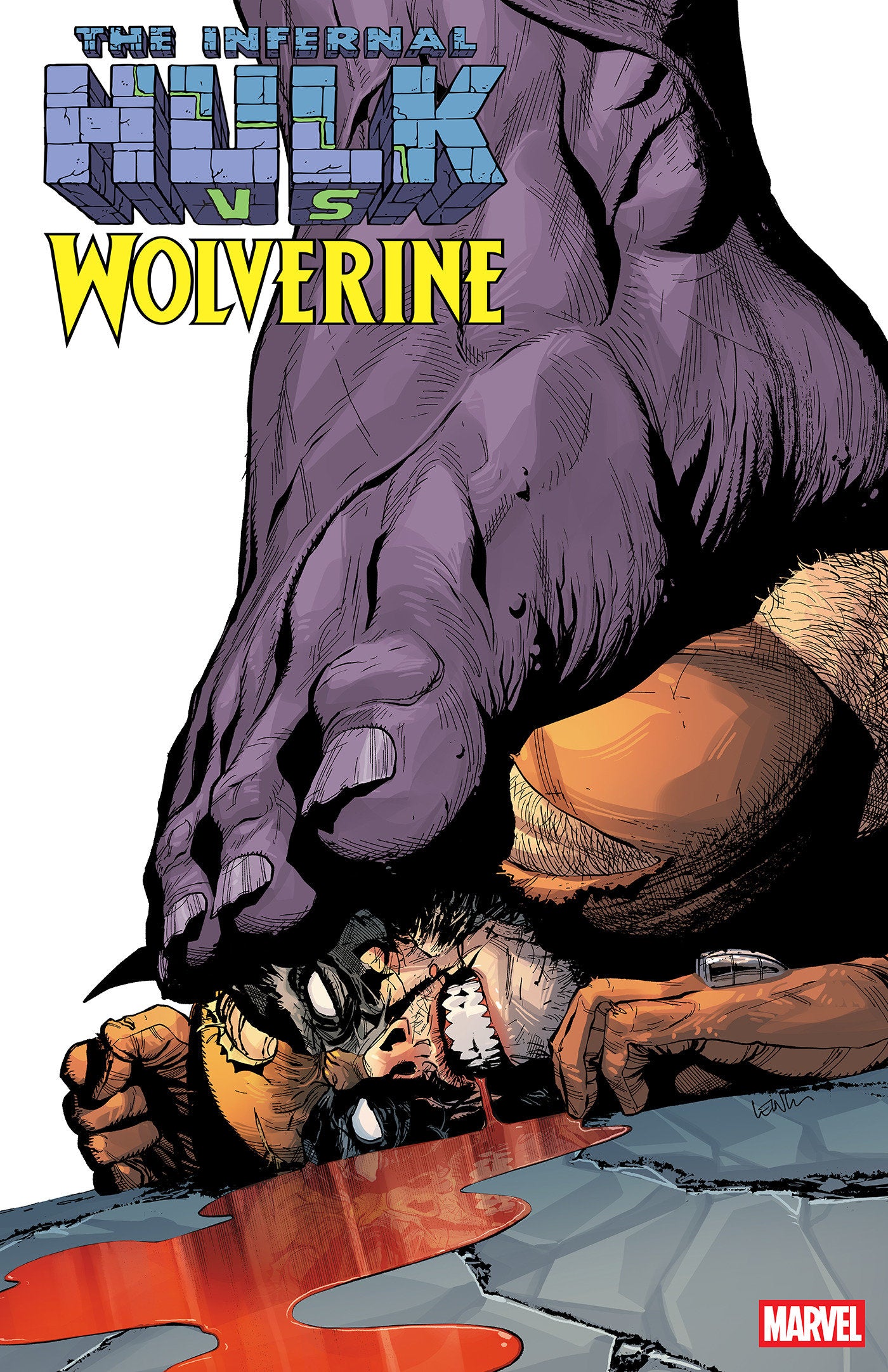 Infernal Hulk vs. Wolverine #1 Leinil Yu Variant | L.A. Mood Comics and Games
