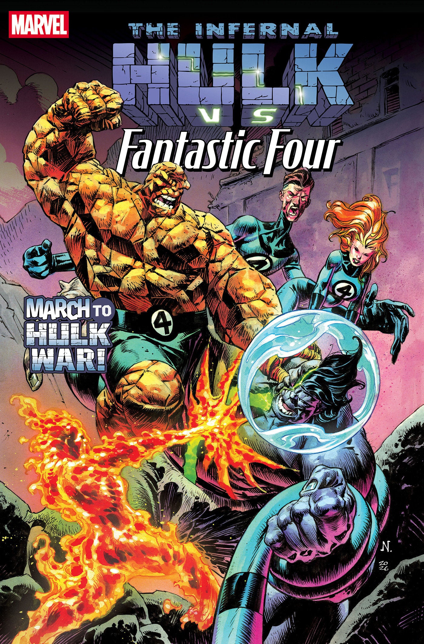 Infernal Hulk vs. Fantastic Four #1 | L.A. Mood Comics and Games