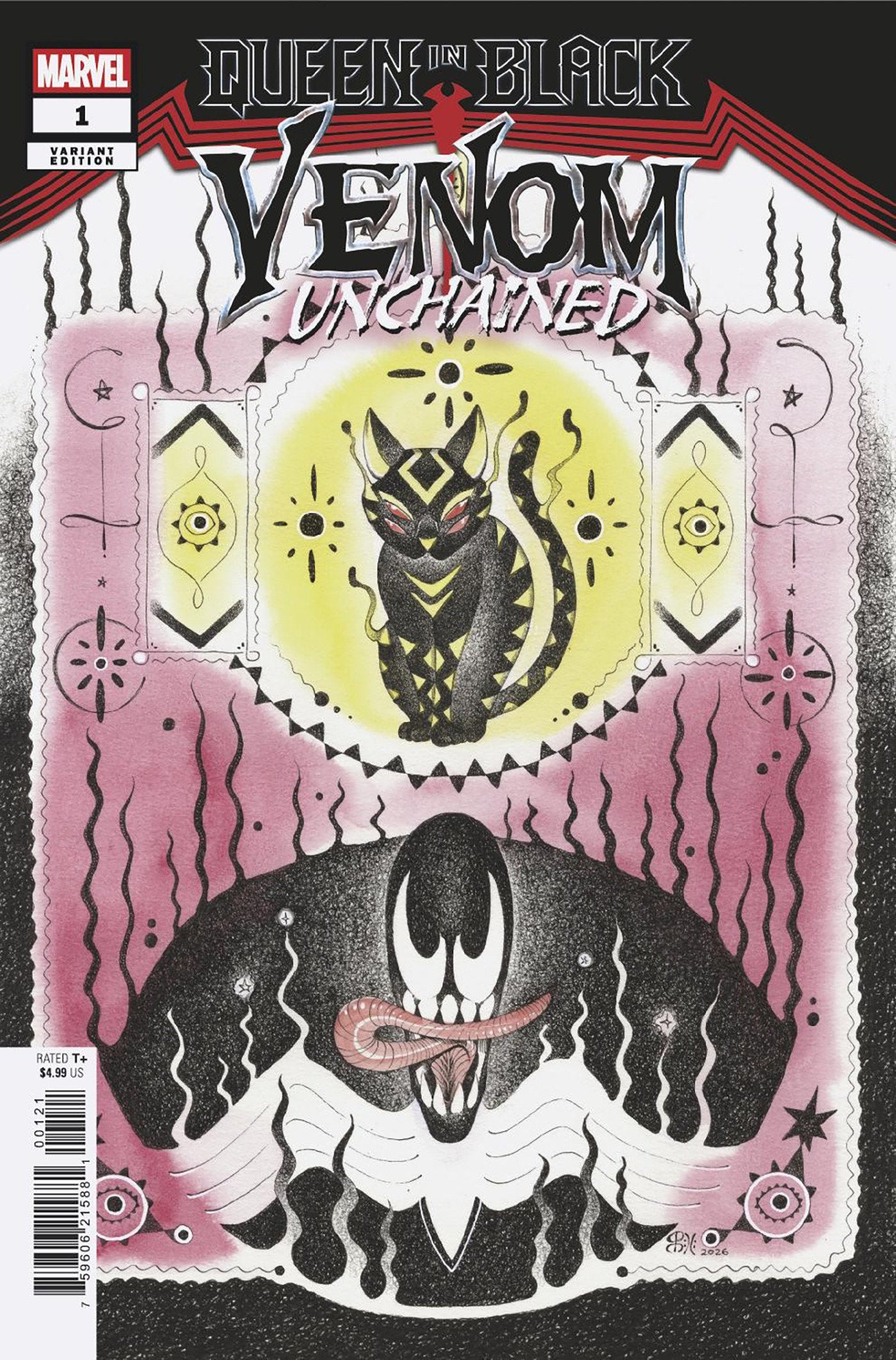 Queen In Black: Venom Unchained #1 Peach Momoko Variant [Qib] | L.A. Mood Comics and Games