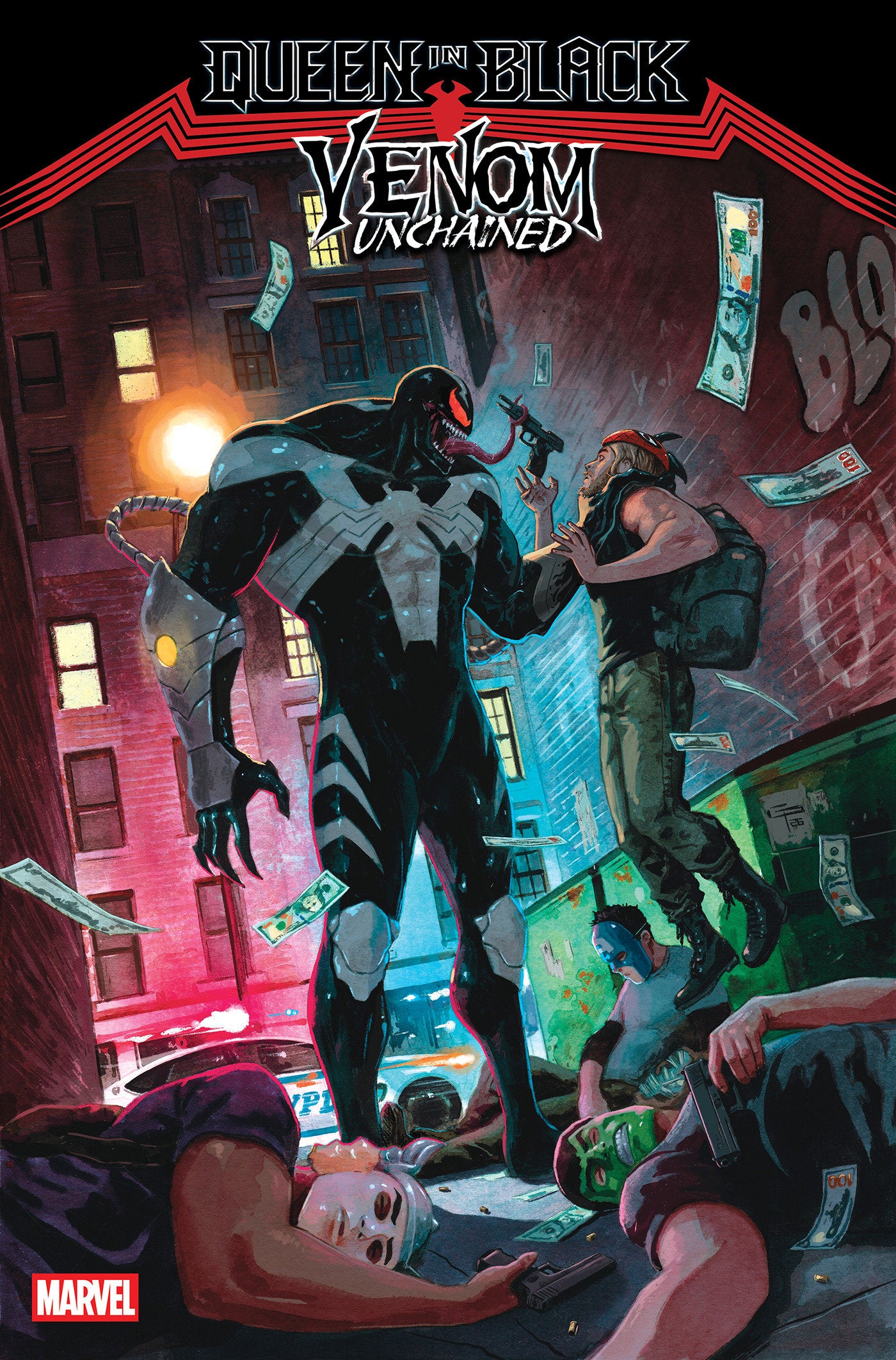 Queen In Black: Venom Unchained #2 German Peralta Variant [Qib] | L.A. Mood Comics and Games