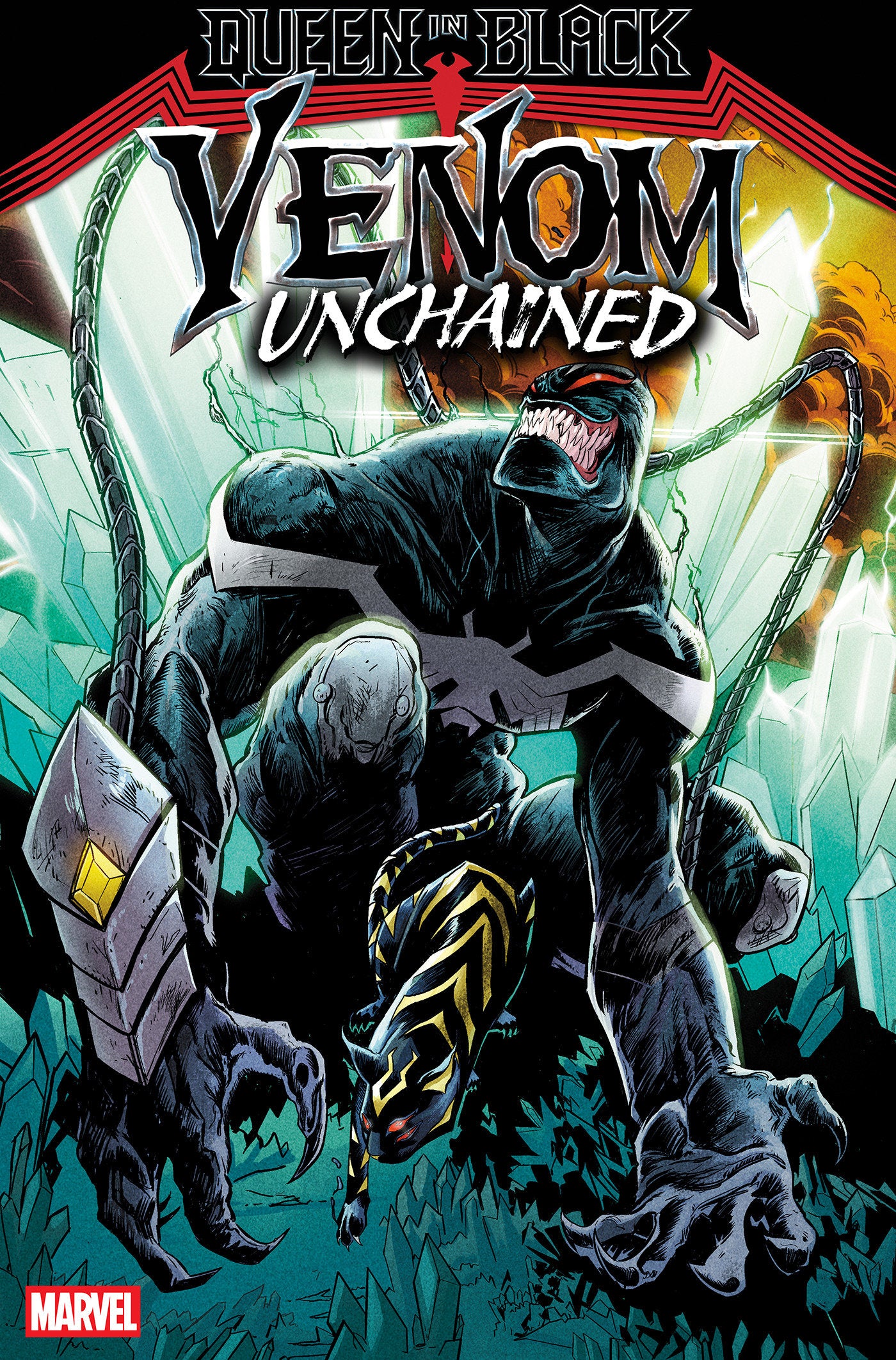 Queen In Black: Venom Unchained #3 Adam Pollina Variant [Qib] | L.A. Mood Comics and Games