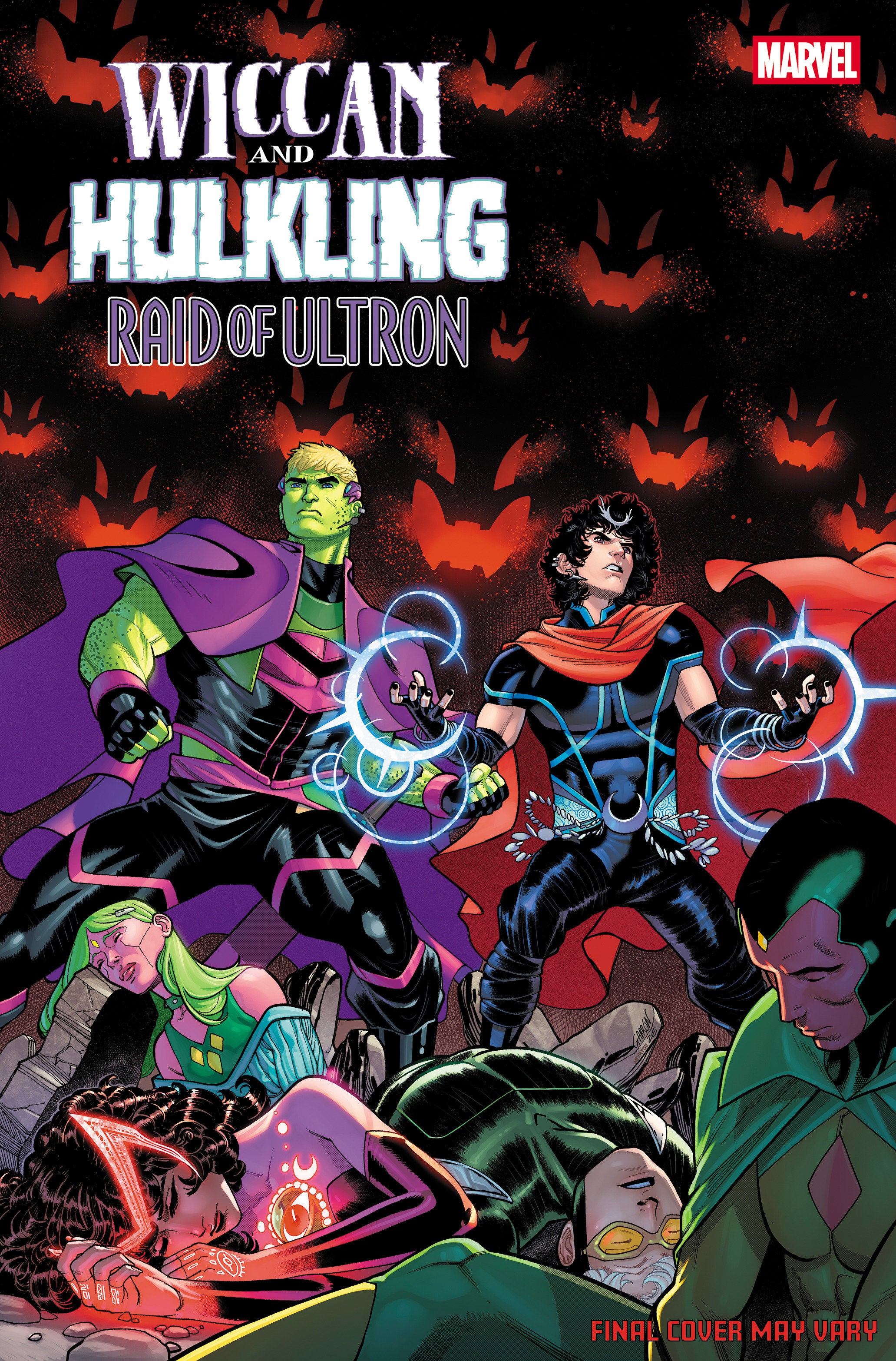 Wiccan & Hulkling: Raid Of Ultron #1 Javier Garron Variant | L.A. Mood Comics and Games