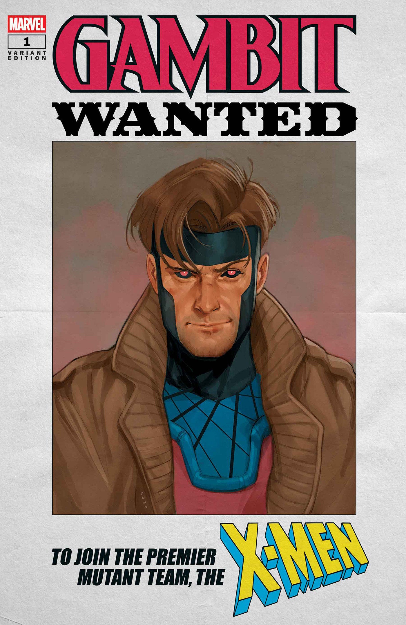 Gambit: Wanted #1 Phil Noto Wanted Variant A | L.A. Mood Comics and Games
