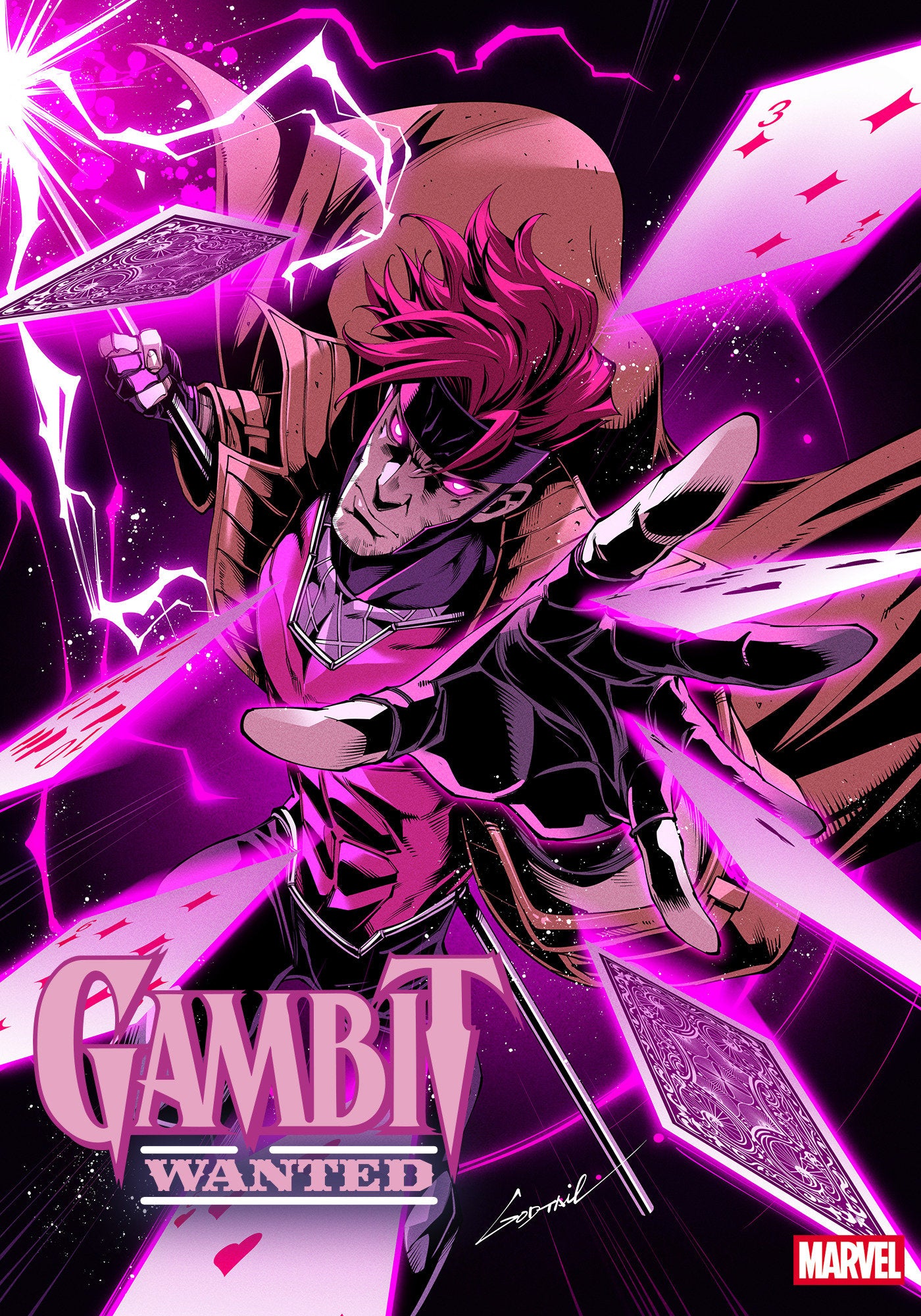 Gambit: Wanted #2 Godtail Gambit Variant | L.A. Mood Comics and Games