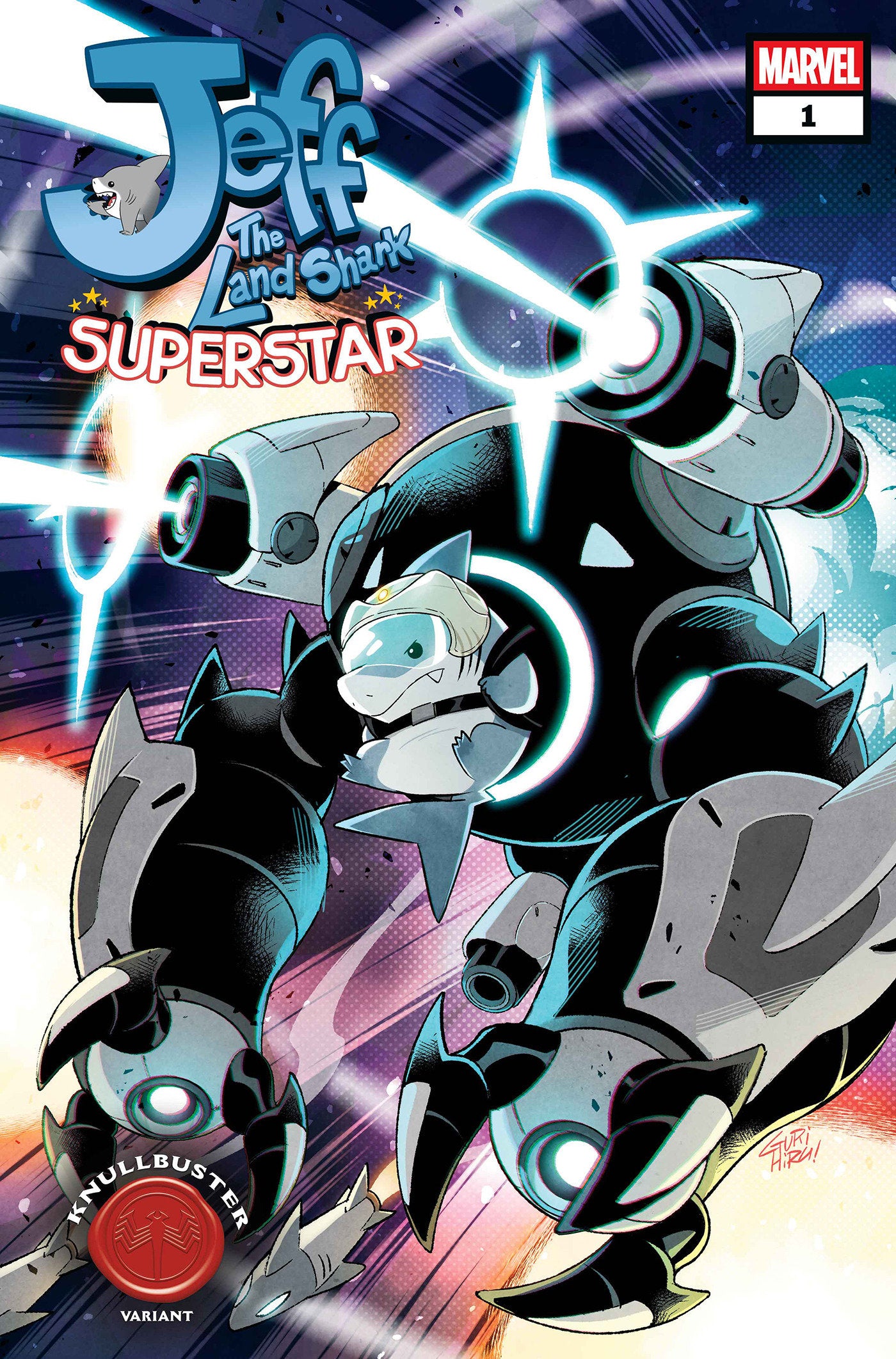 Jeff The Land Shark: Superstar #1 Gurihiru Knullbuster Variant | L.A. Mood Comics and Games